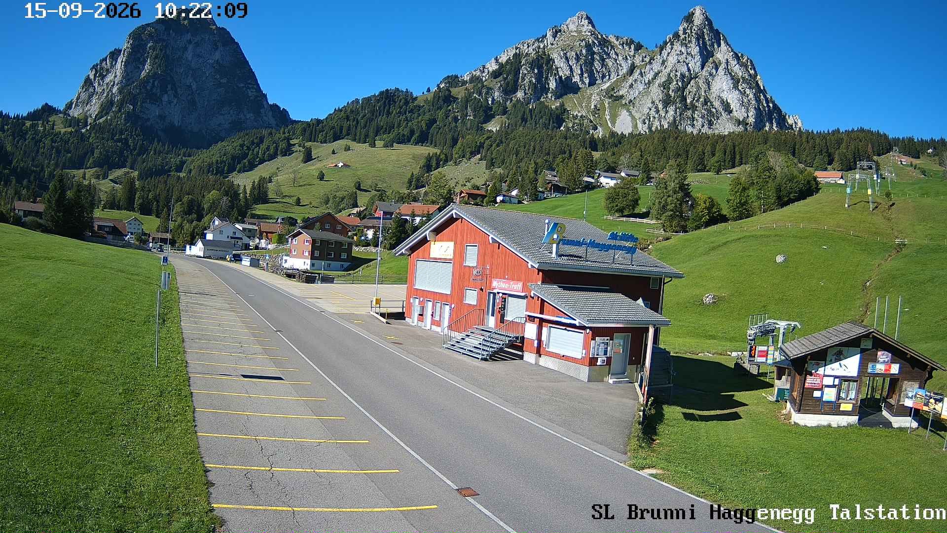 Archiv Foto Webcam Talstation Skilifte Brunni-Haggenegg, Zentralschweiz