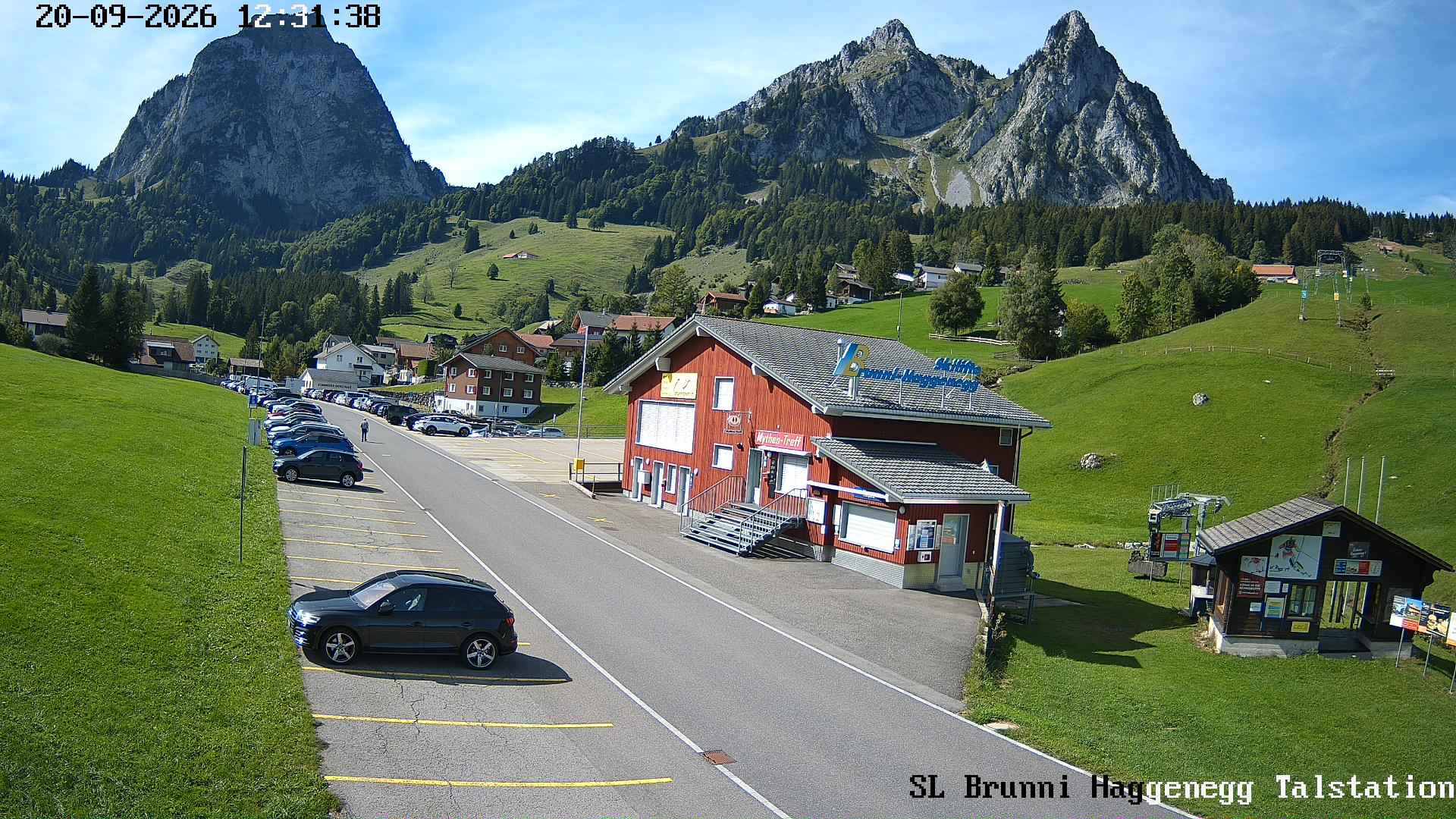 Archiv Foto Webcam Talstation Skilifte Brunni-Haggenegg, Zentralschweiz