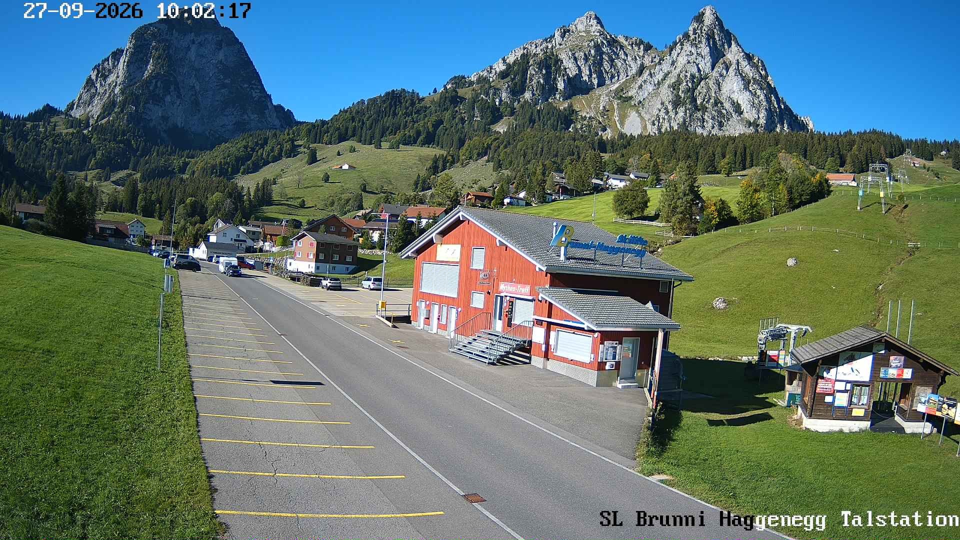 Archiv Foto Webcam Talstation Skilifte Brunni-Haggenegg, Zentralschweiz