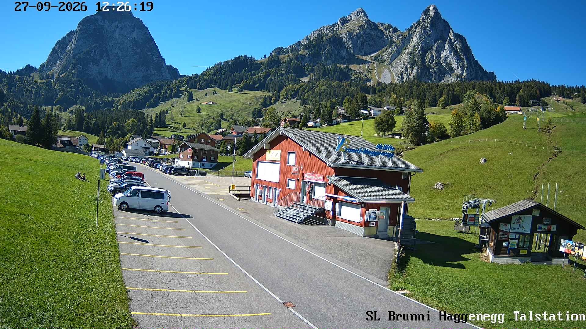 Archiv Foto Webcam Talstation Skilifte Brunni-Haggenegg, Zentralschweiz