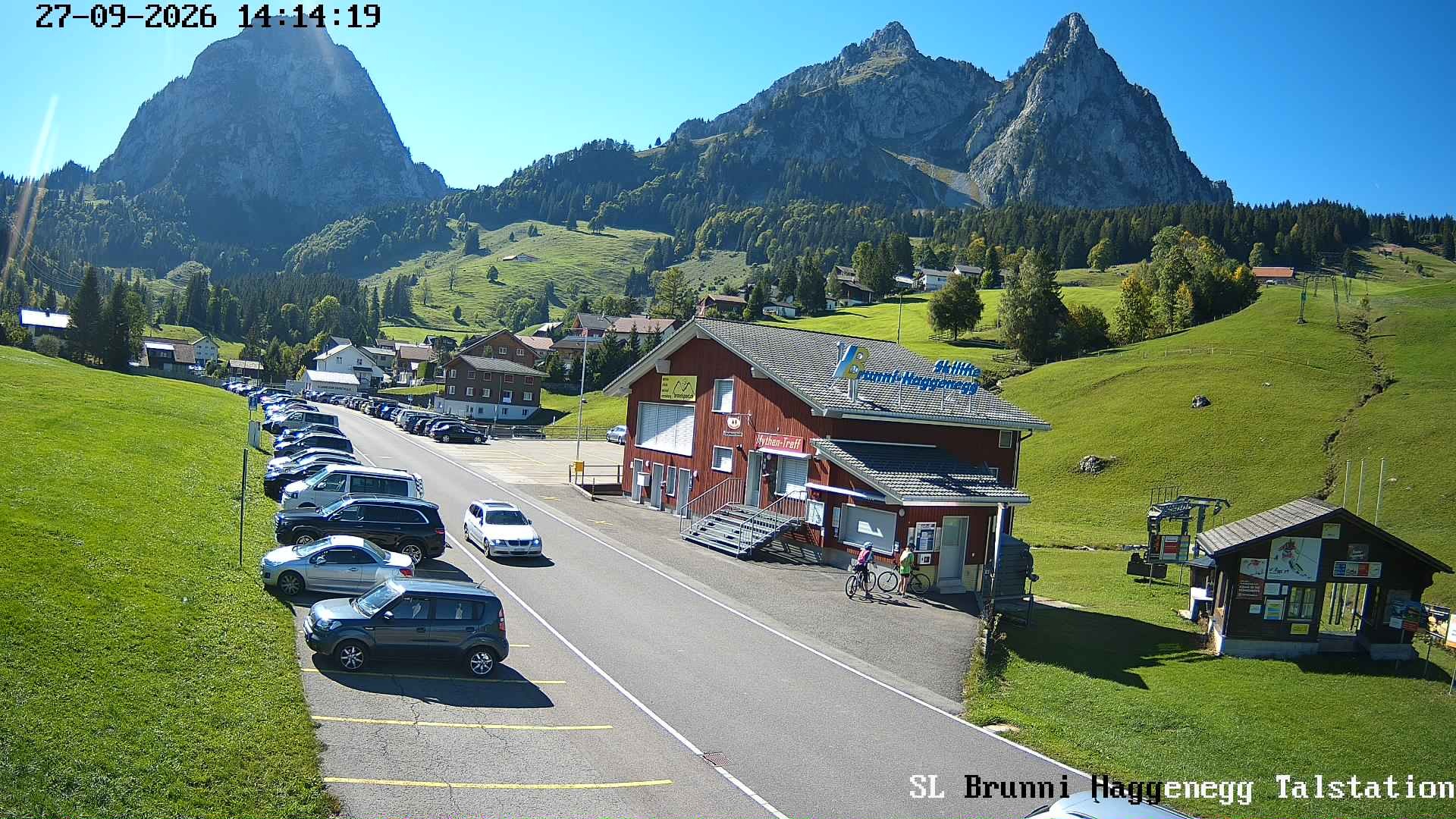 Archiv Foto Webcam Talstation Skilifte Brunni-Haggenegg, Zentralschweiz
