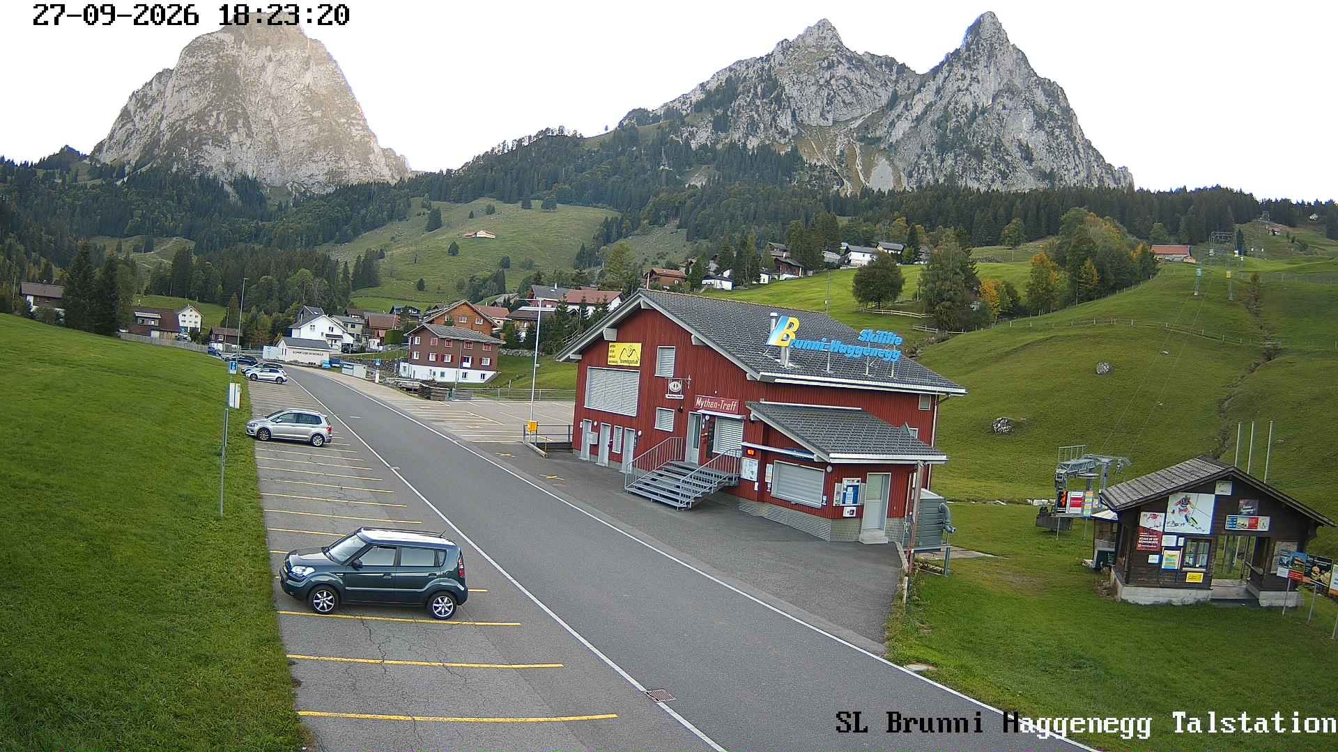 Archiv Foto Webcam Talstation Skilifte Brunni-Haggenegg, Zentralschweiz