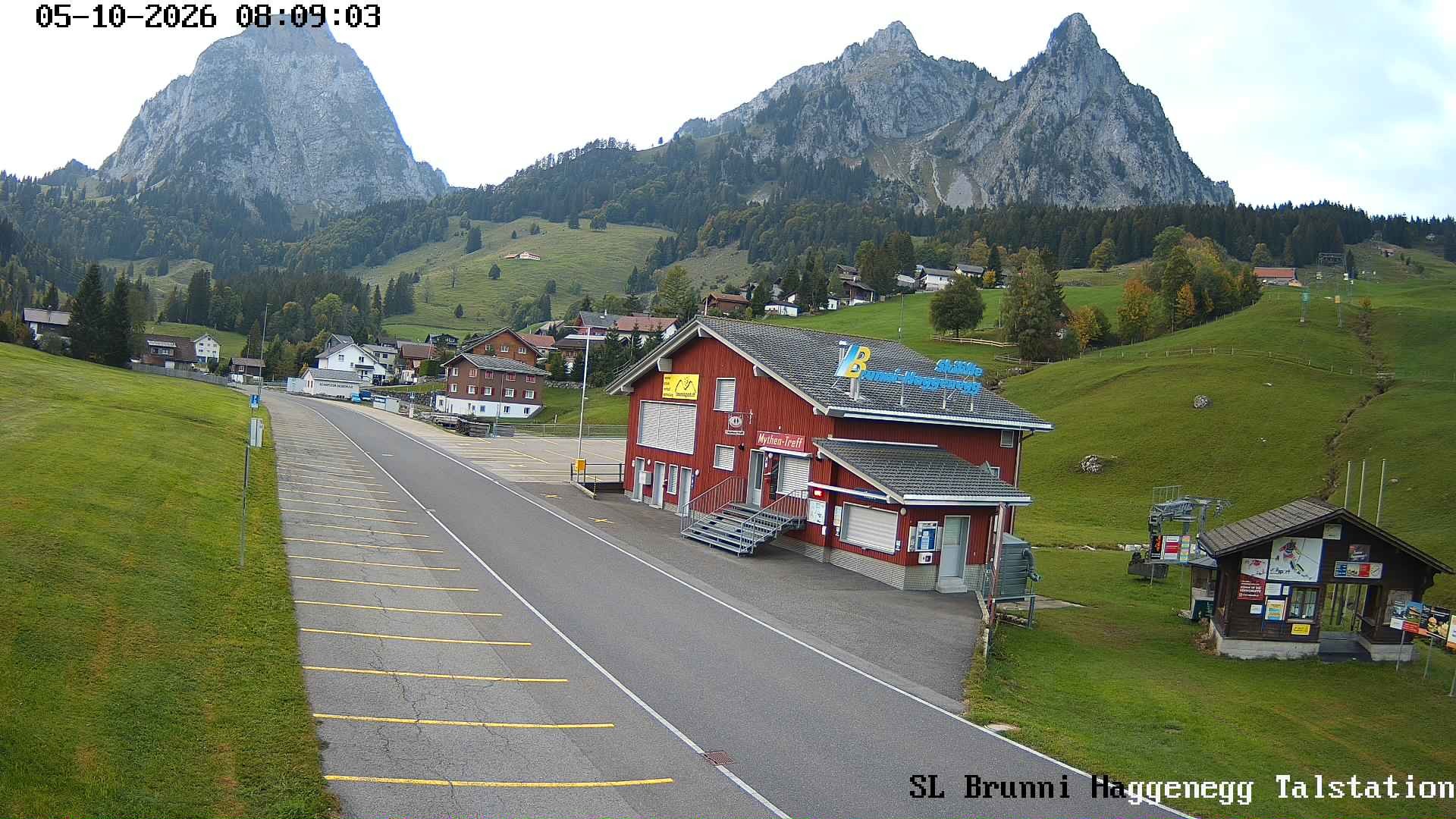Archiv Foto Webcam Talstation Skilifte Brunni-Haggenegg, Zentralschweiz