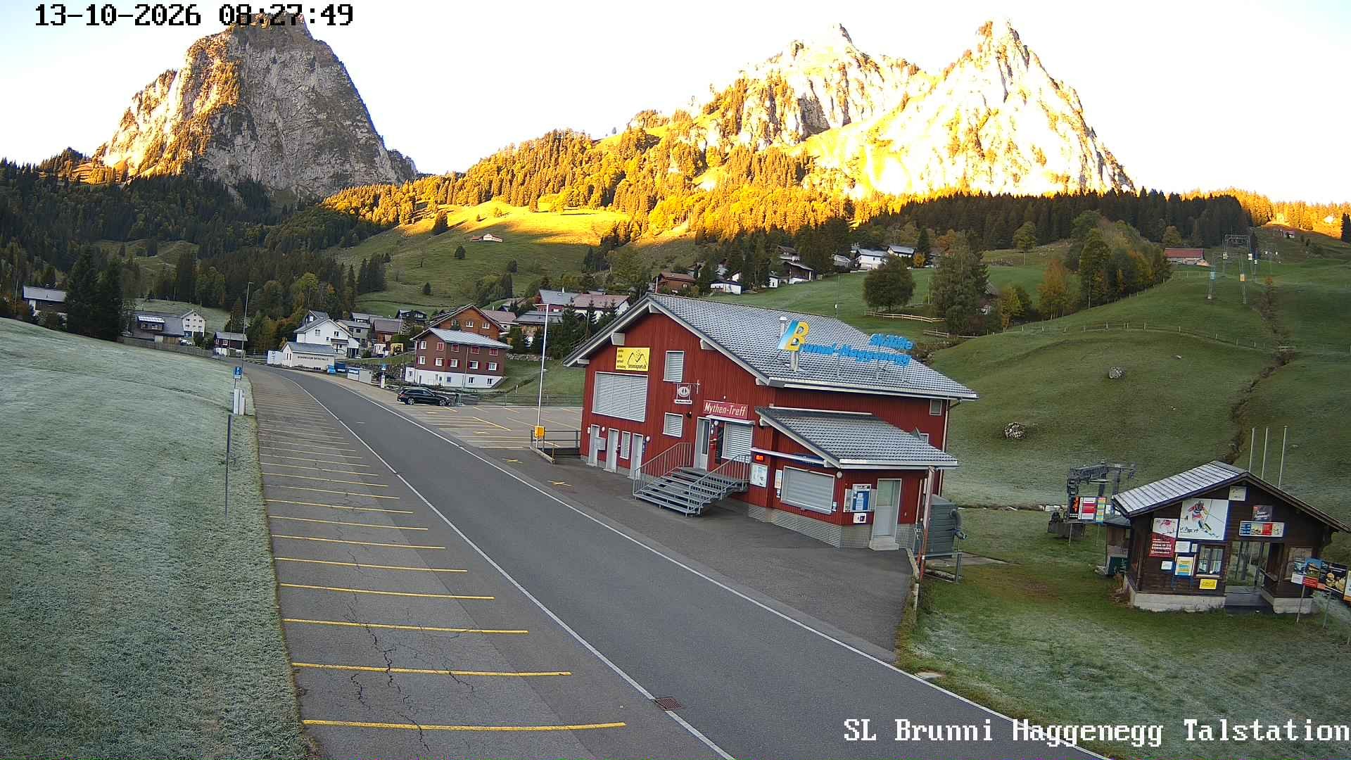 Archiv Foto Webcam Talstation Skilifte Brunni-Haggenegg, Zentralschweiz