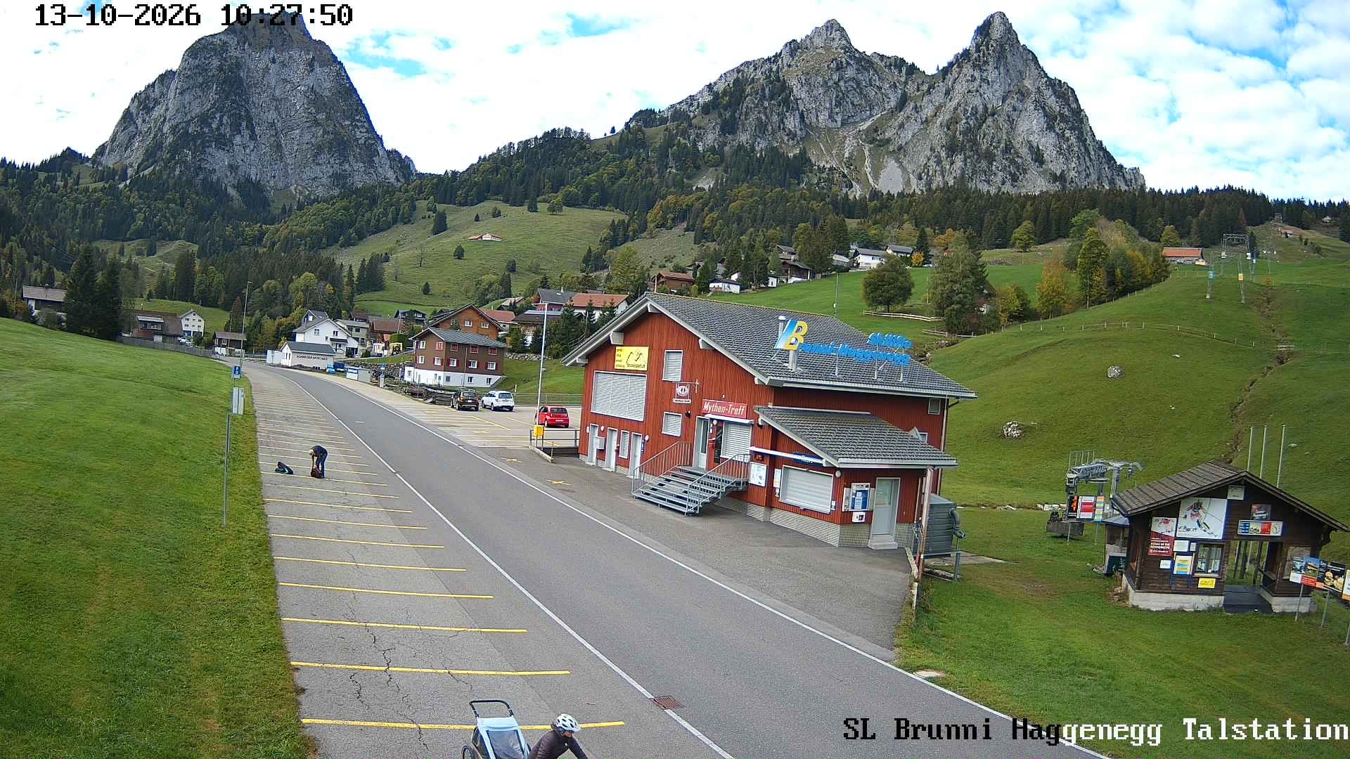 Archiv Foto Webcam Talstation Skilifte Brunni-Haggenegg, Zentralschweiz