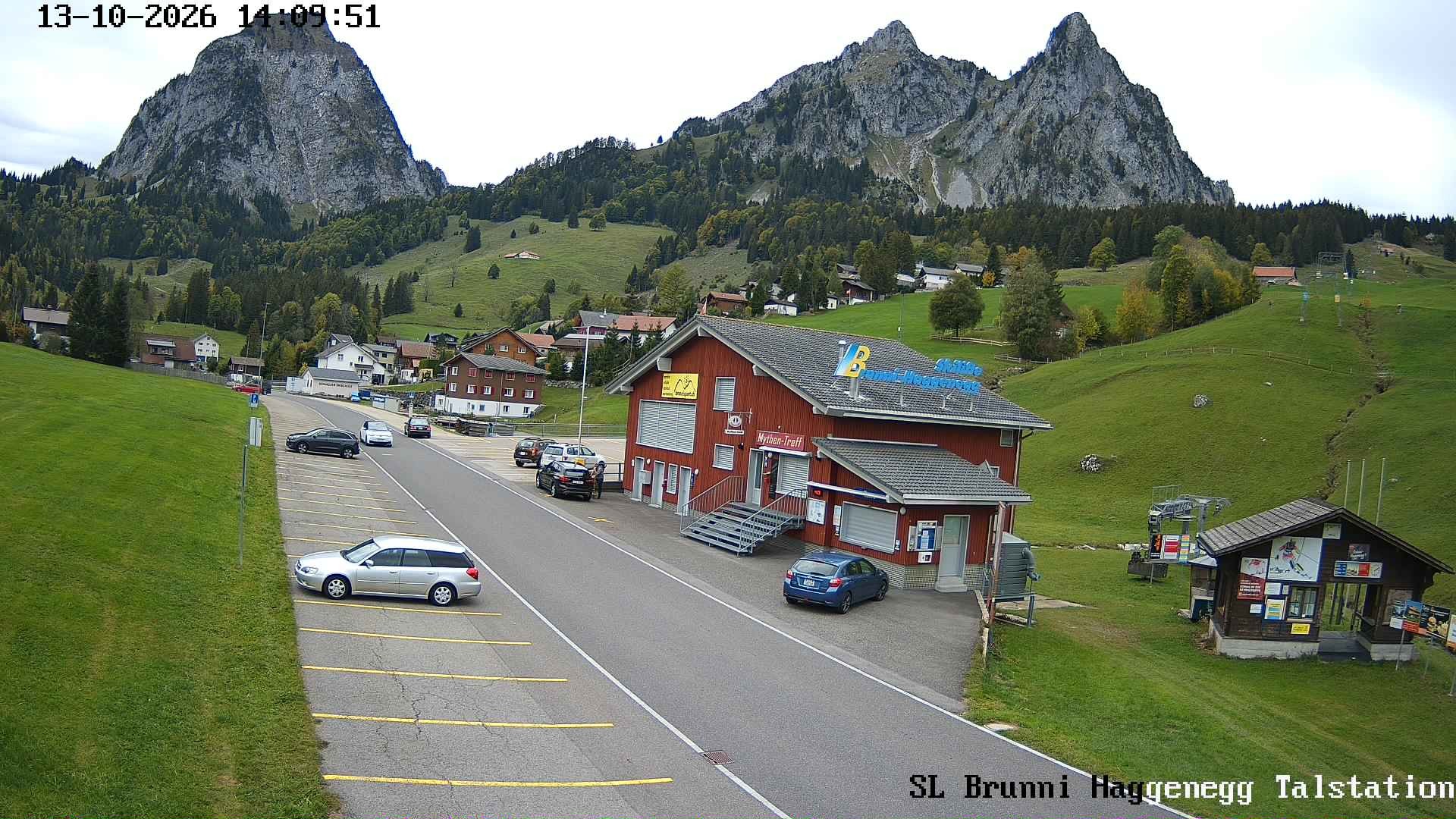 Archiv Foto Webcam Talstation Skilifte Brunni-Haggenegg, Zentralschweiz