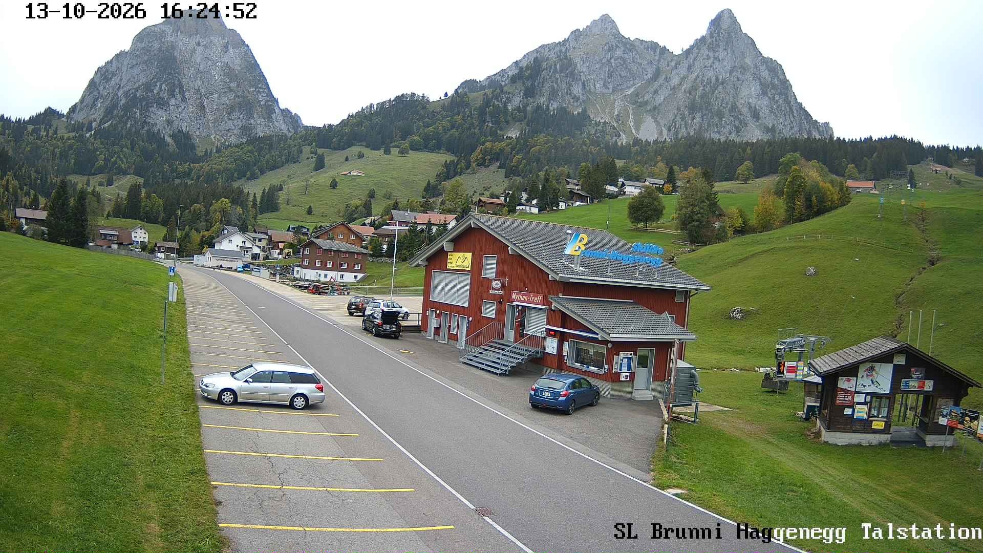 Archiv Foto Webcam Talstation Skilifte Brunni-Haggenegg, Zentralschweiz
