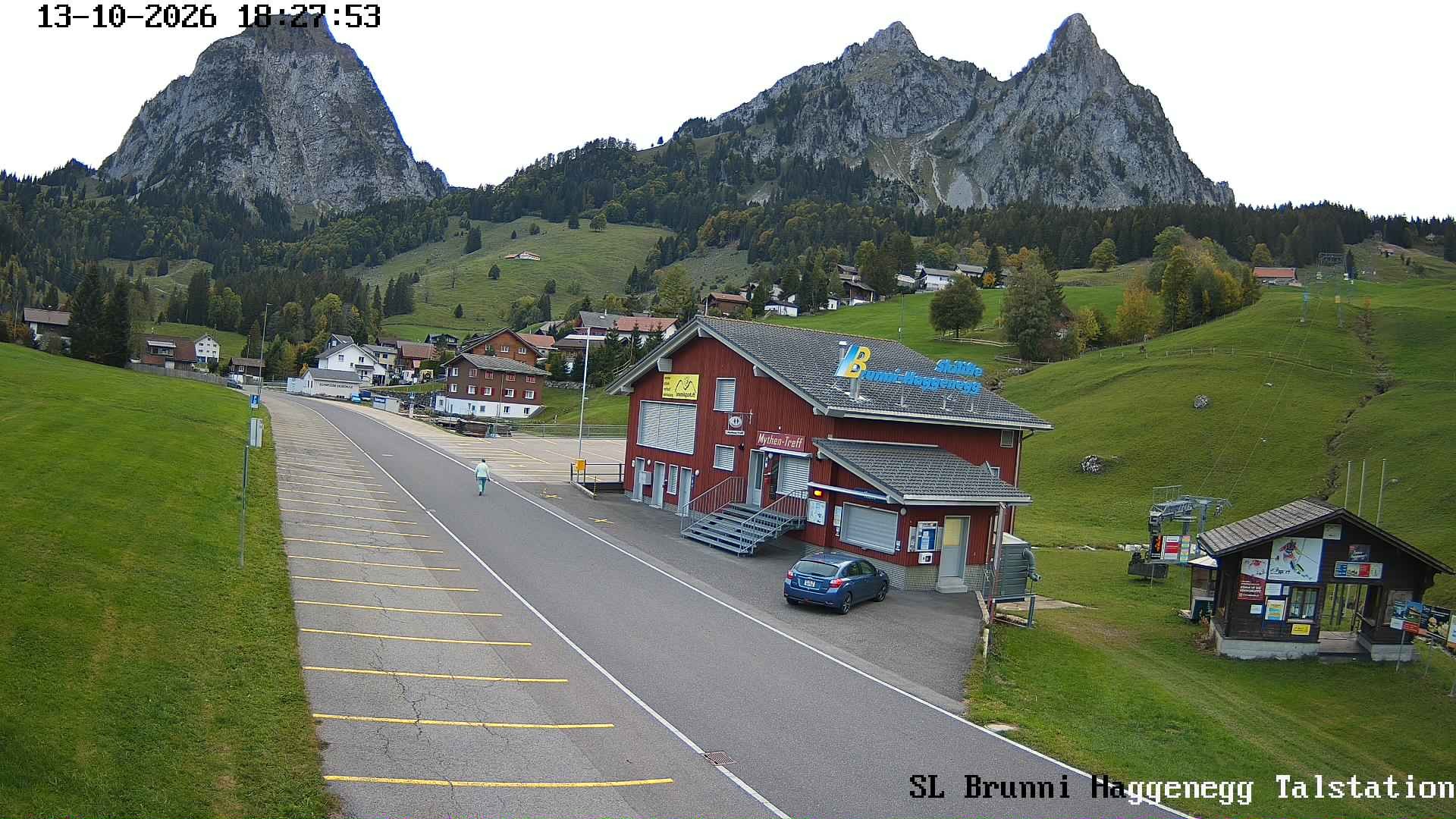 Archiv Foto Webcam Talstation Skilifte Brunni-Haggenegg, Zentralschweiz