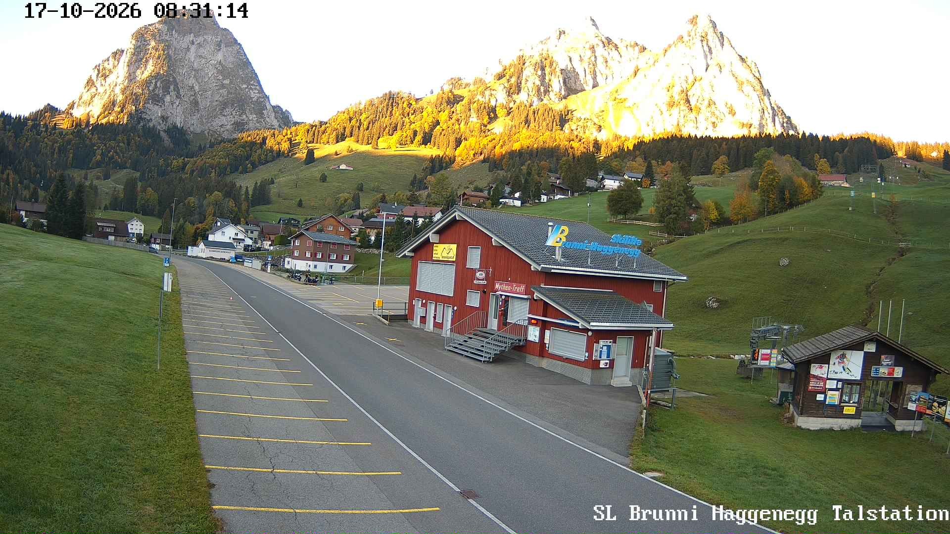 Archiv Foto Webcam Talstation Skilifte Brunni-Haggenegg, Zentralschweiz