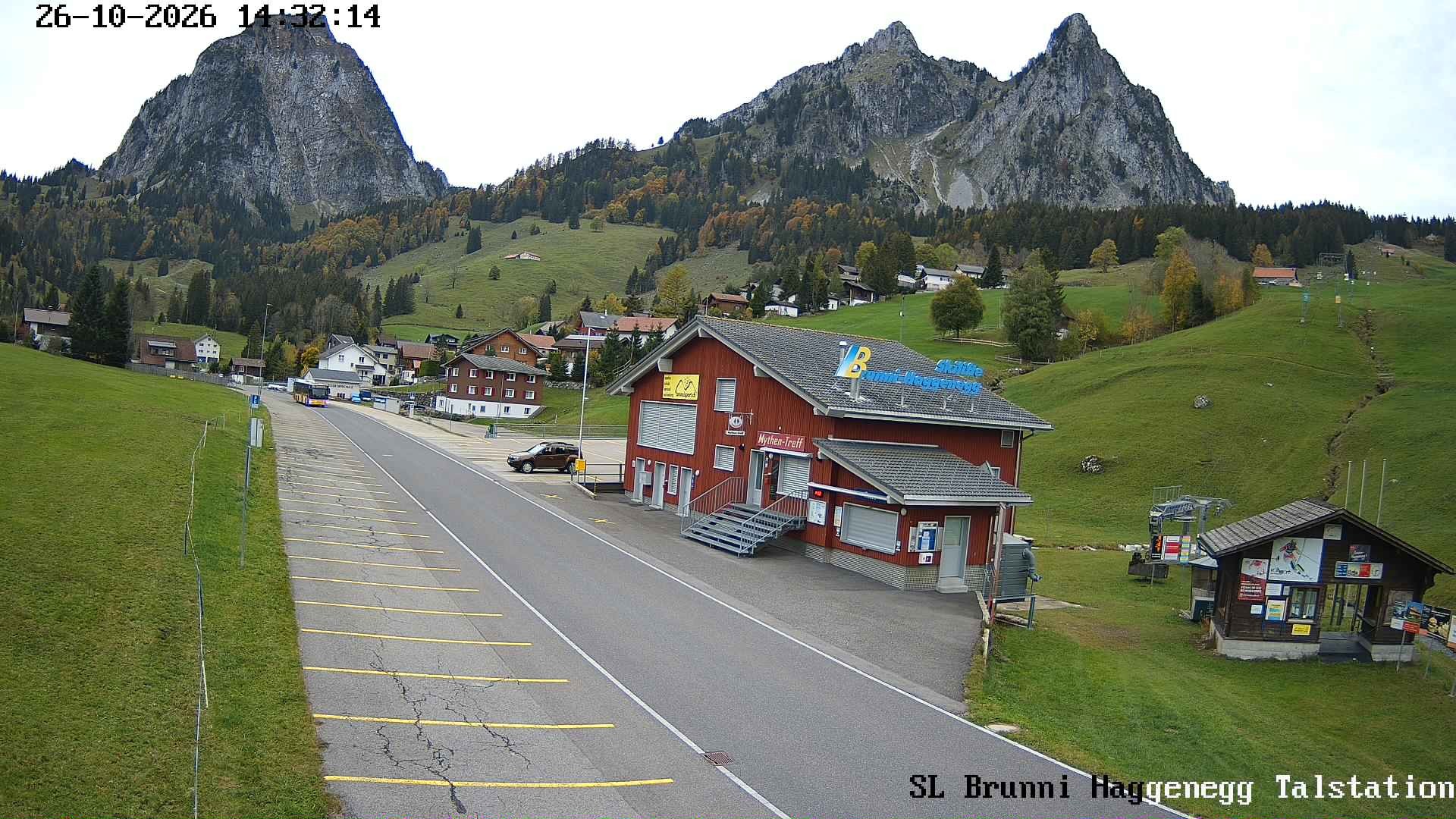 Archiv Foto Webcam Talstation Skilifte Brunni-Haggenegg, Zentralschweiz