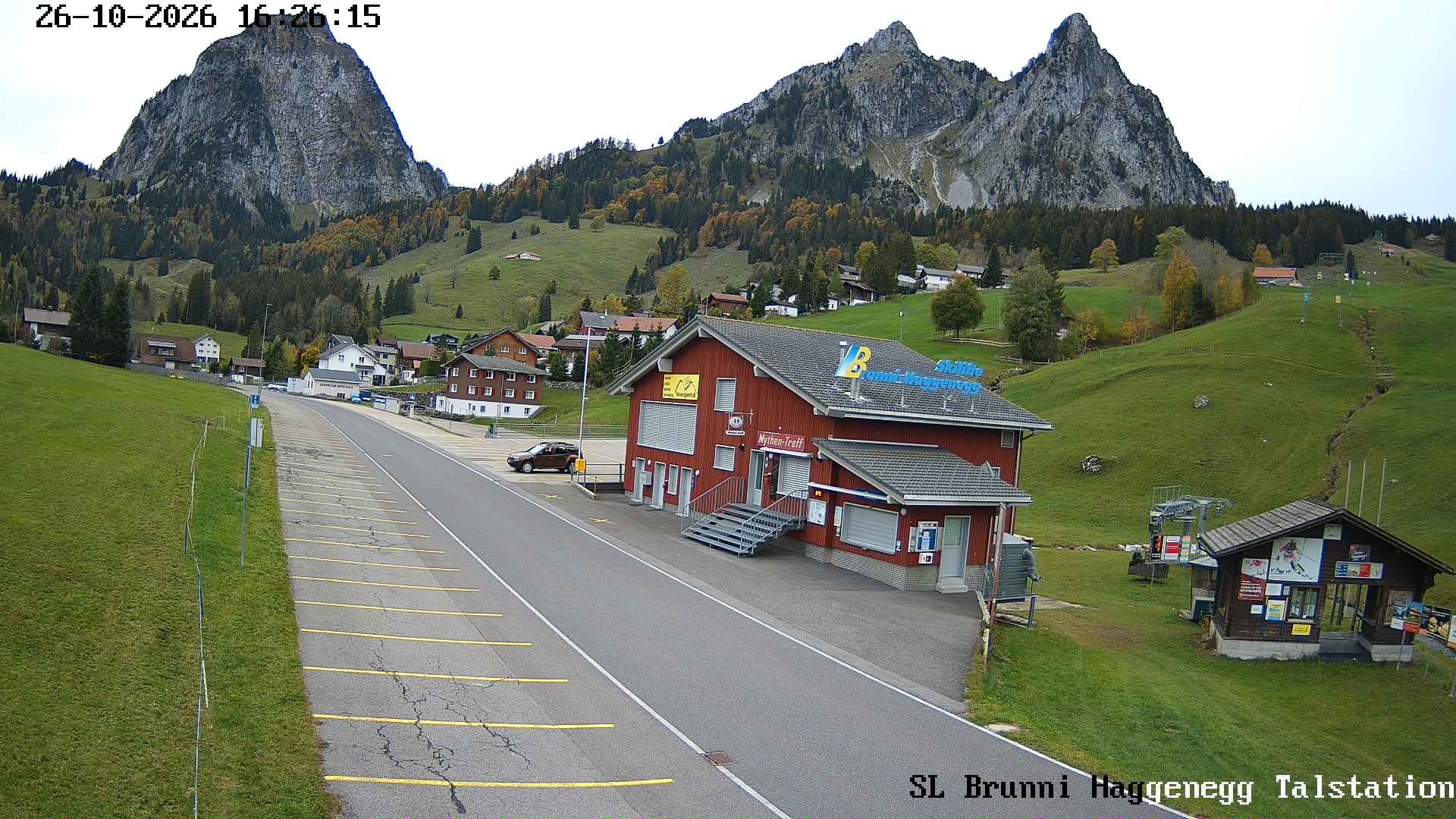 Archiv Foto Webcam Talstation Skilifte Brunni-Haggenegg, Zentralschweiz