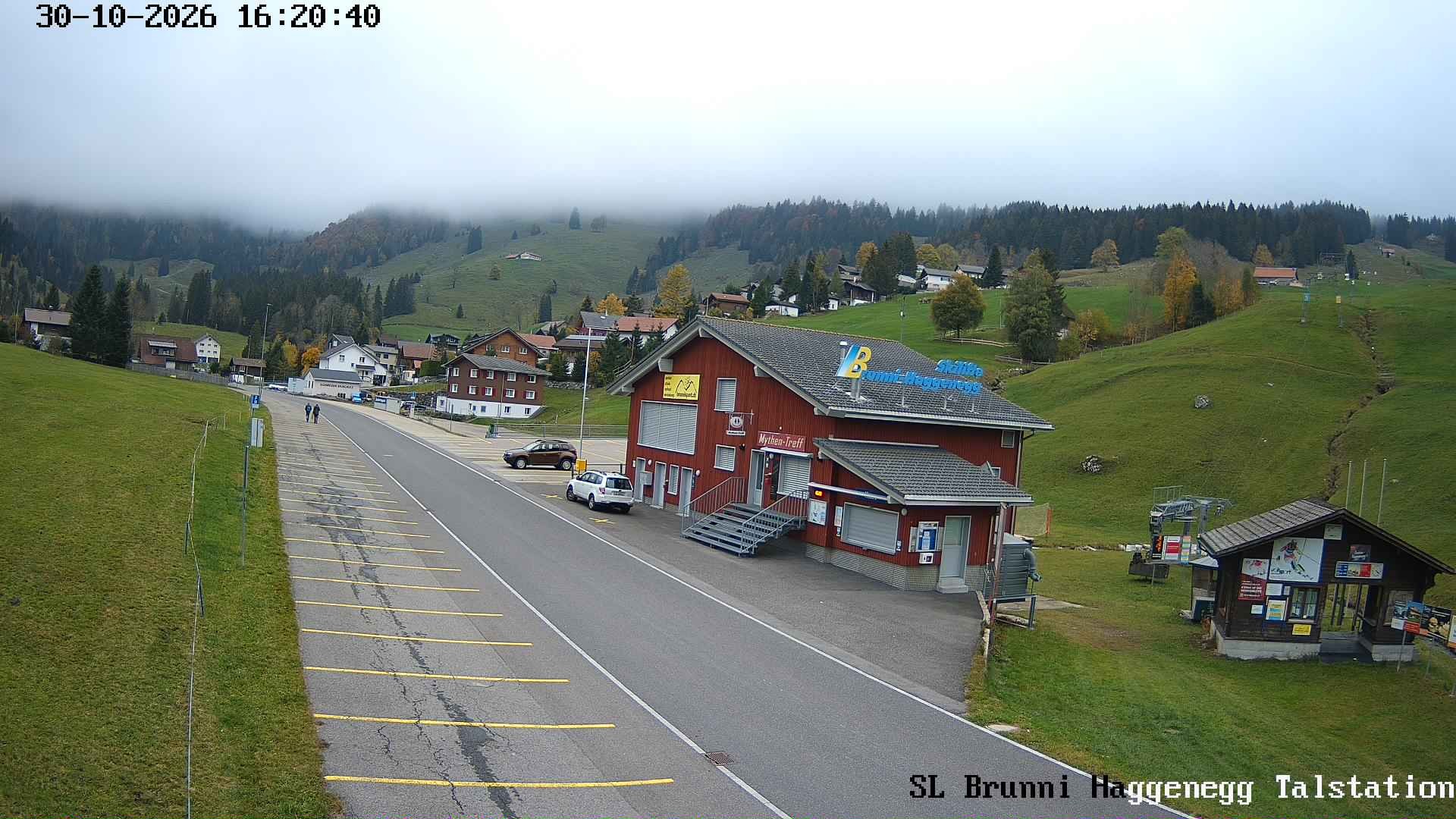 Archiv Foto Webcam Talstation Skilifte Brunni-Haggenegg, Zentralschweiz