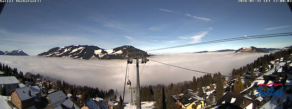 Archived image Webcam Sattel, mount Mostelberg