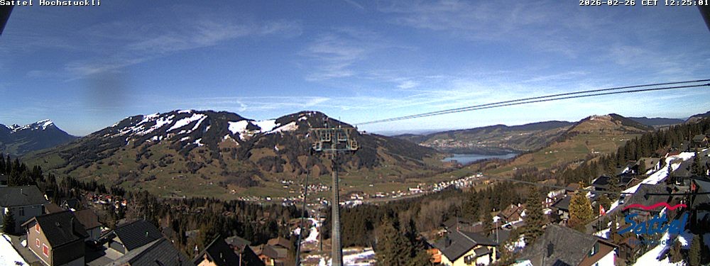 Archived image Webcam Sattel, mount Mostelberg