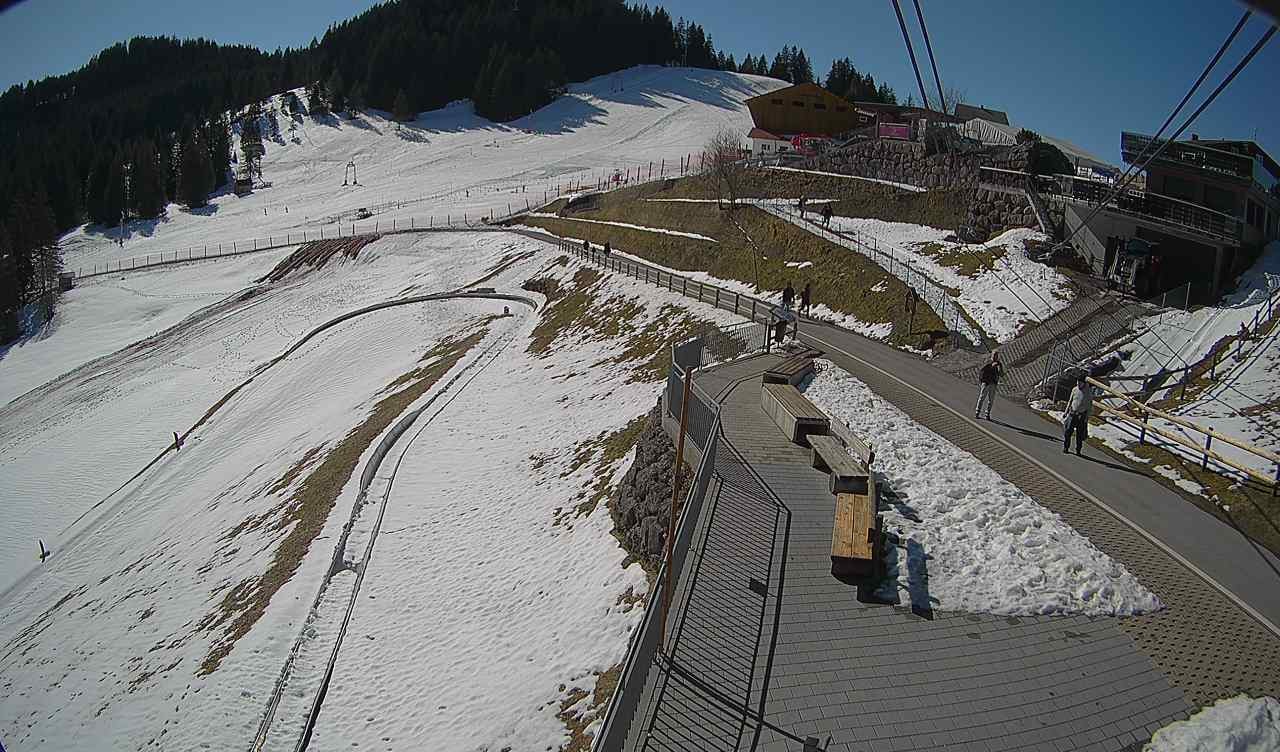 Archived image Webcam mountain restaurant Engelstock, Sattel
