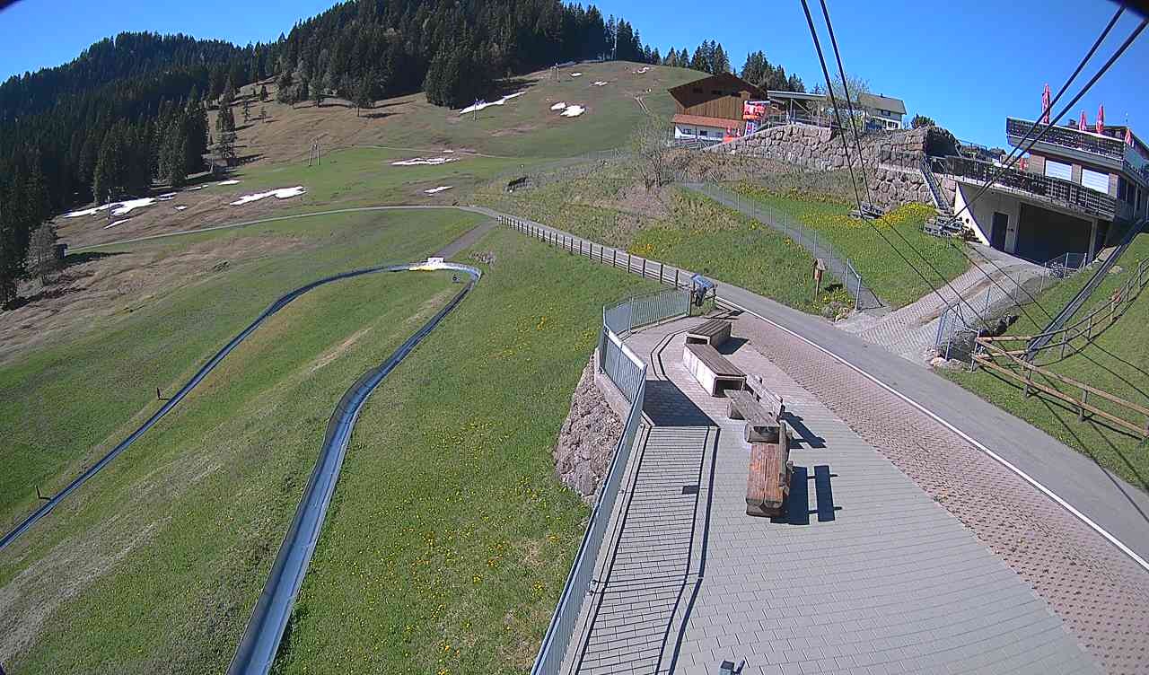 Archiv Foto Webcam Bergrestaurant Engelstock, Sattel