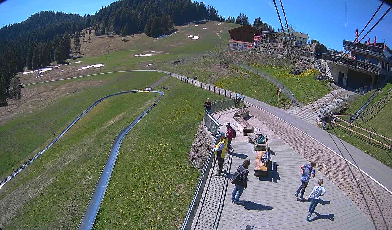 Archiv Foto Webcam Bergrestaurant Engelstock, Sattel