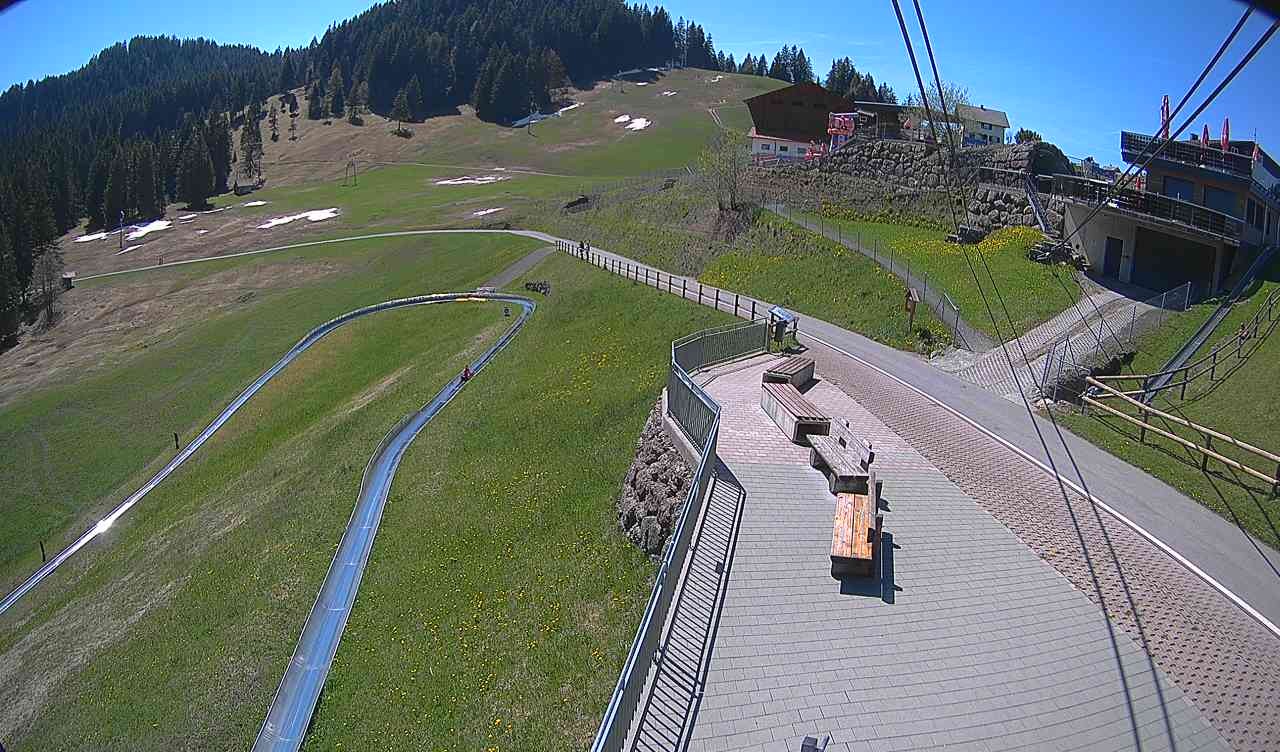 Archiv Foto Webcam Bergrestaurant Engelstock, Sattel