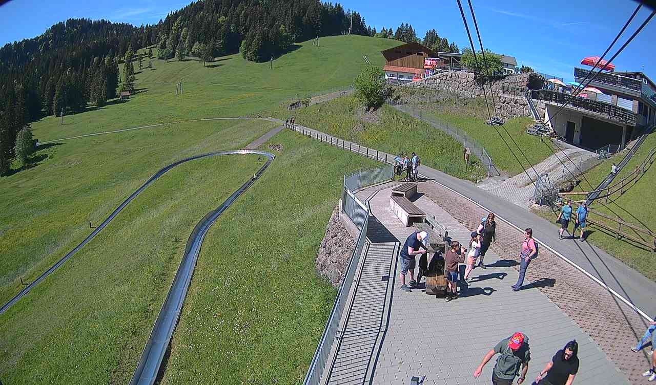 Archiv Foto Webcam Bergrestaurant Engelstock, Sattel