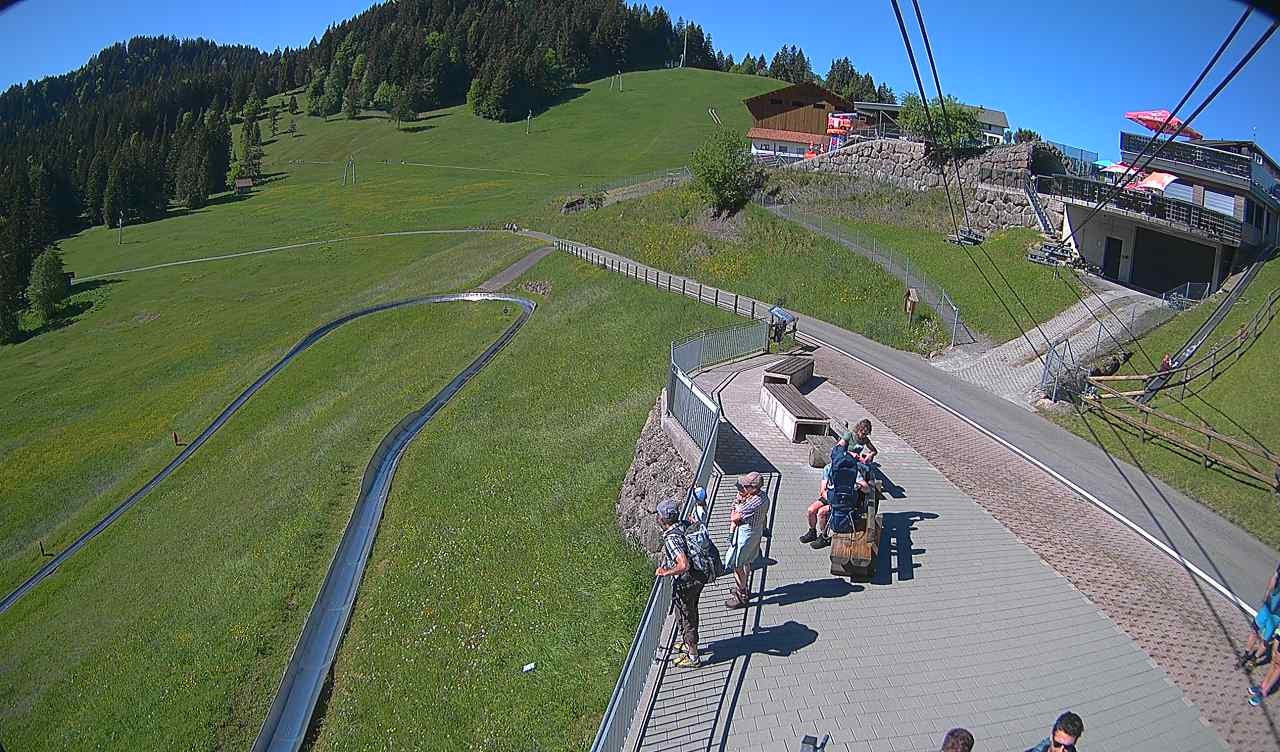 Archiv Foto Webcam Bergrestaurant Engelstock, Sattel