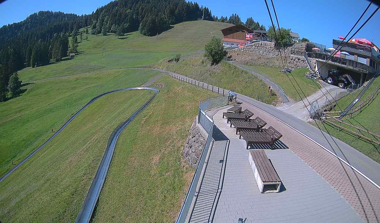 Archived image Webcam mountain restaurant Engelstock, Sattel
