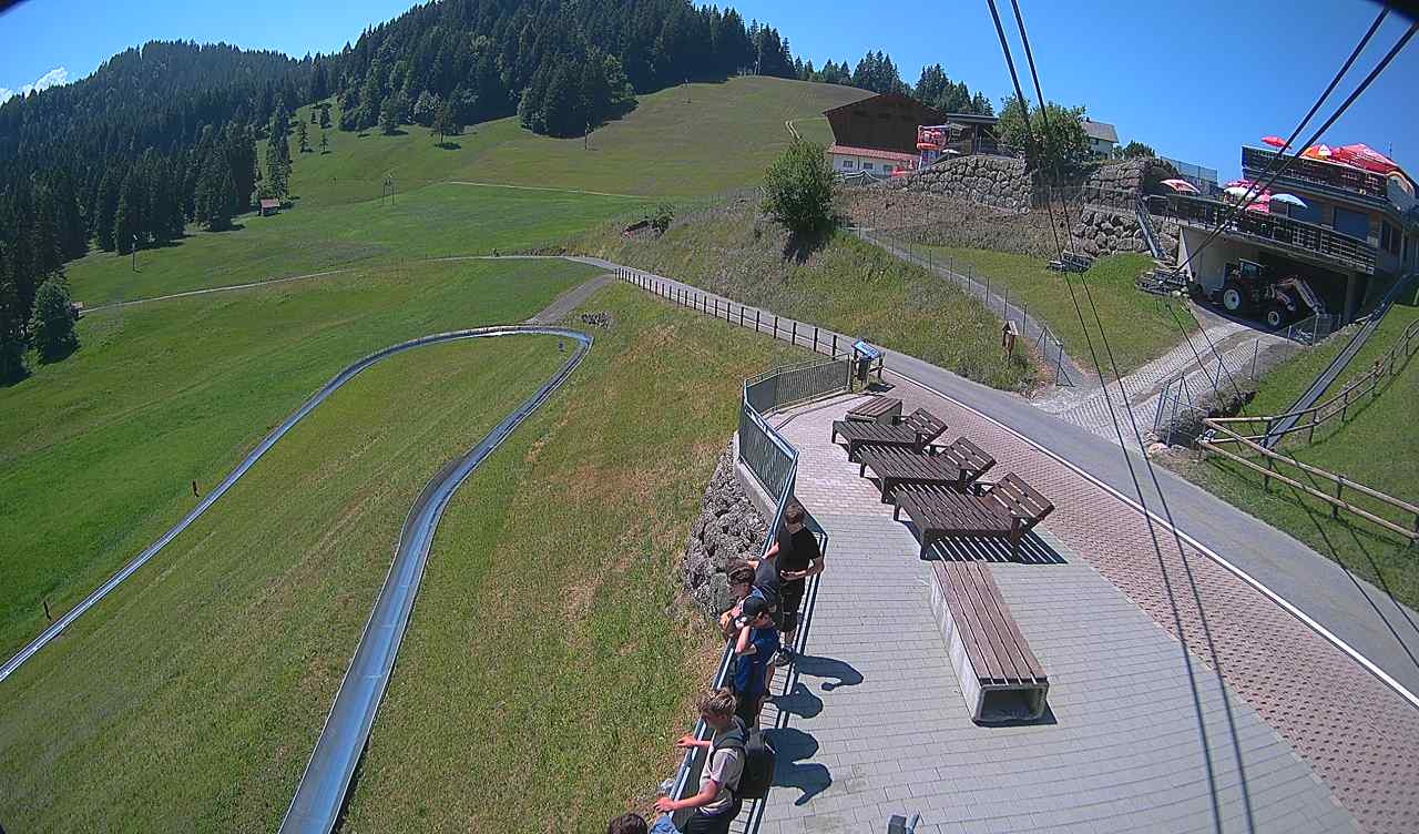 Archived image Webcam mountain restaurant Engelstock, Sattel