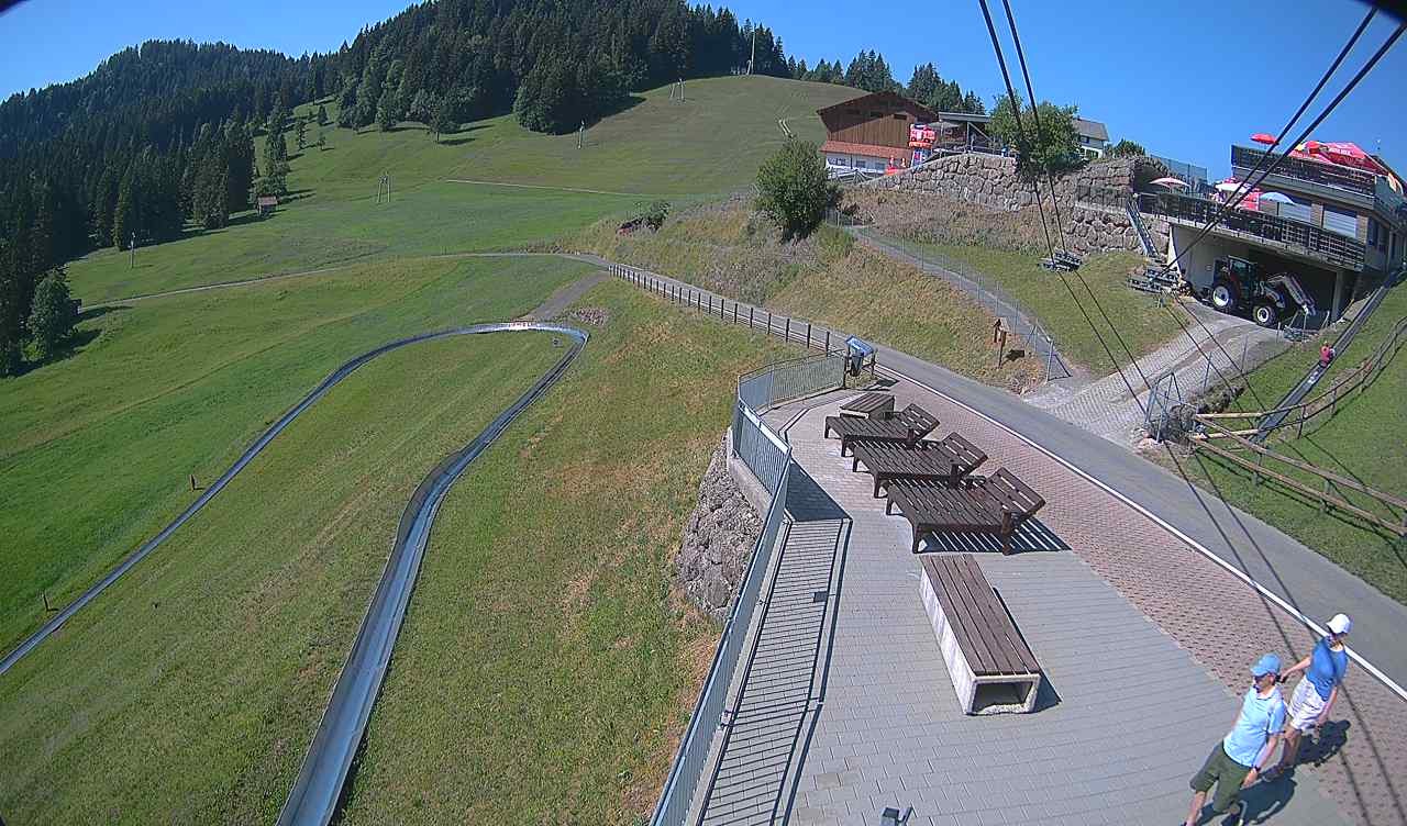 Archiv Foto Webcam Bergrestaurant Engelstock, Sattel