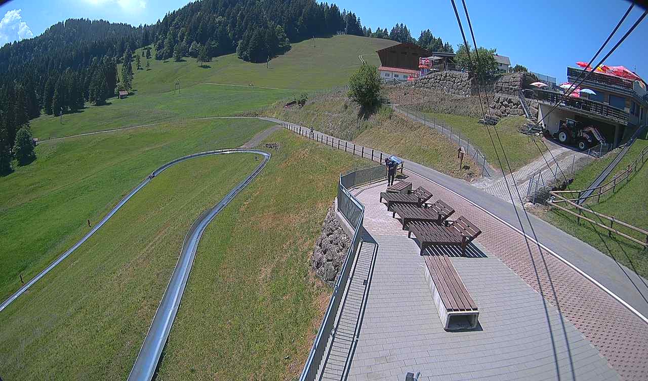 Archiv Foto Webcam Bergrestaurant Engelstock, Sattel
