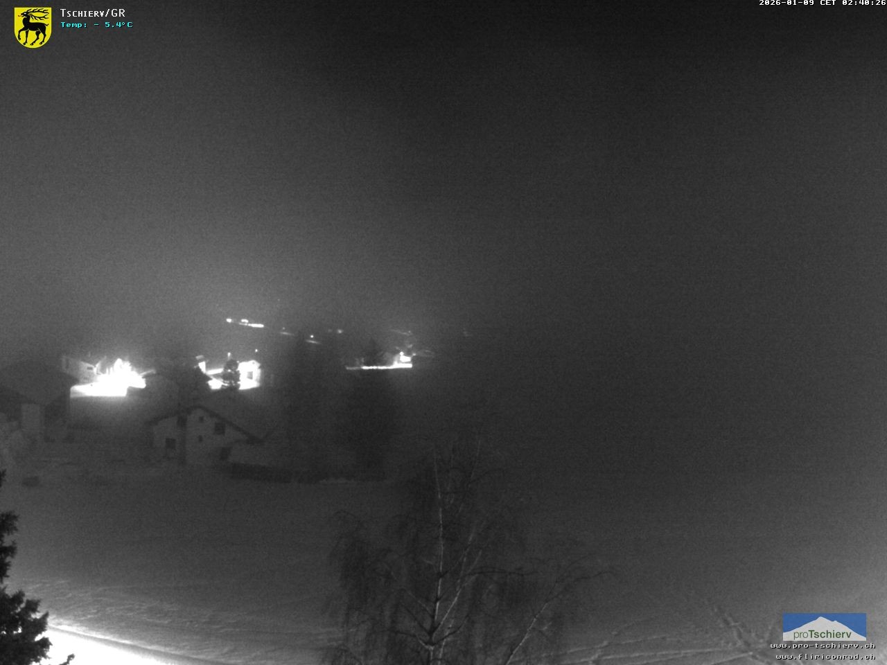 Archiv Foto Webcam Dorf Tschierv