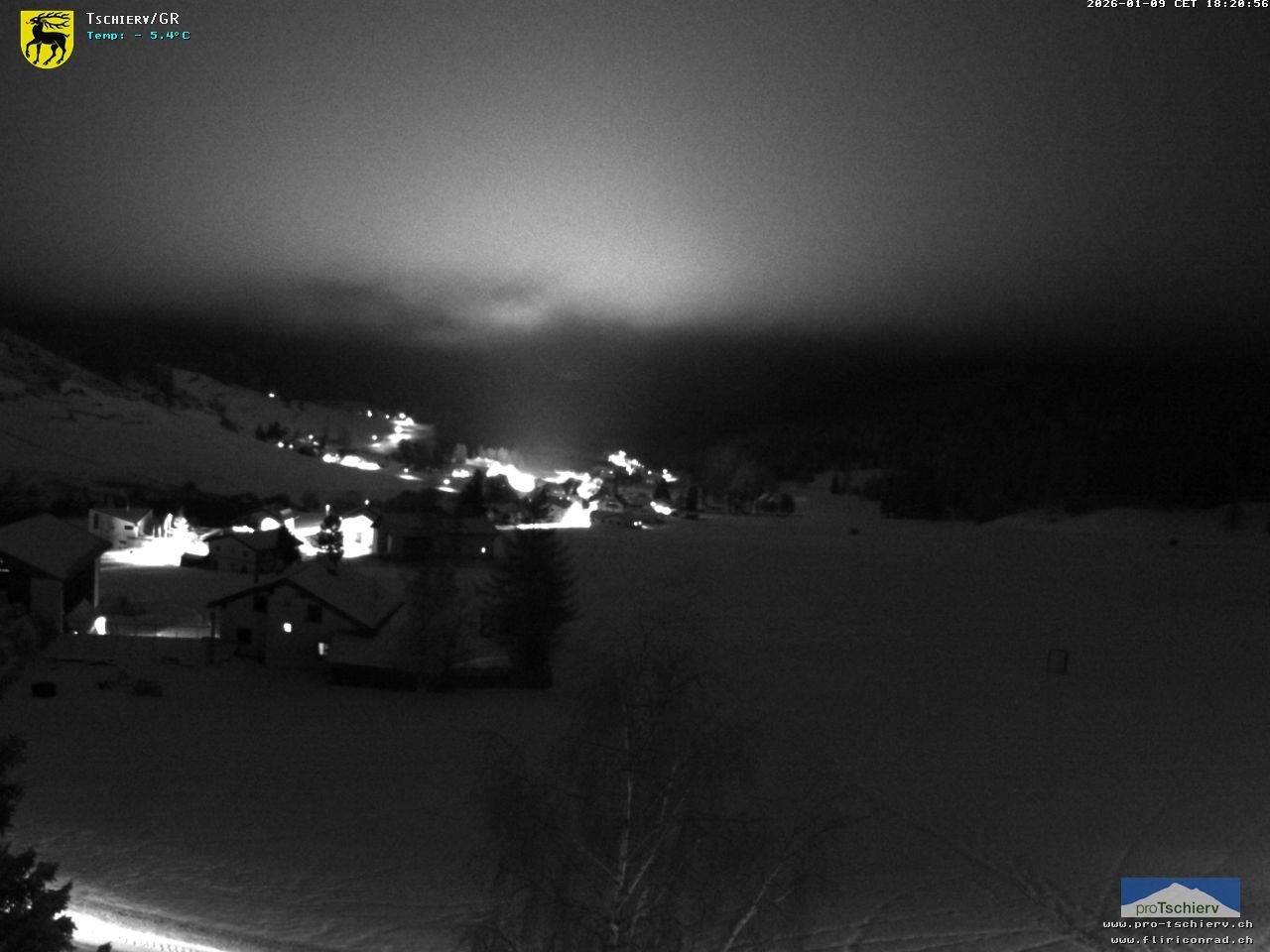 Archiv Foto Webcam Dorf Tschierv