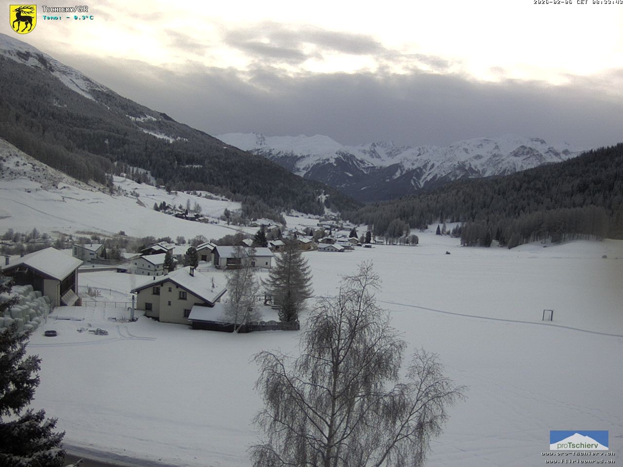 Archiv Foto Webcam Dorf Tschierv