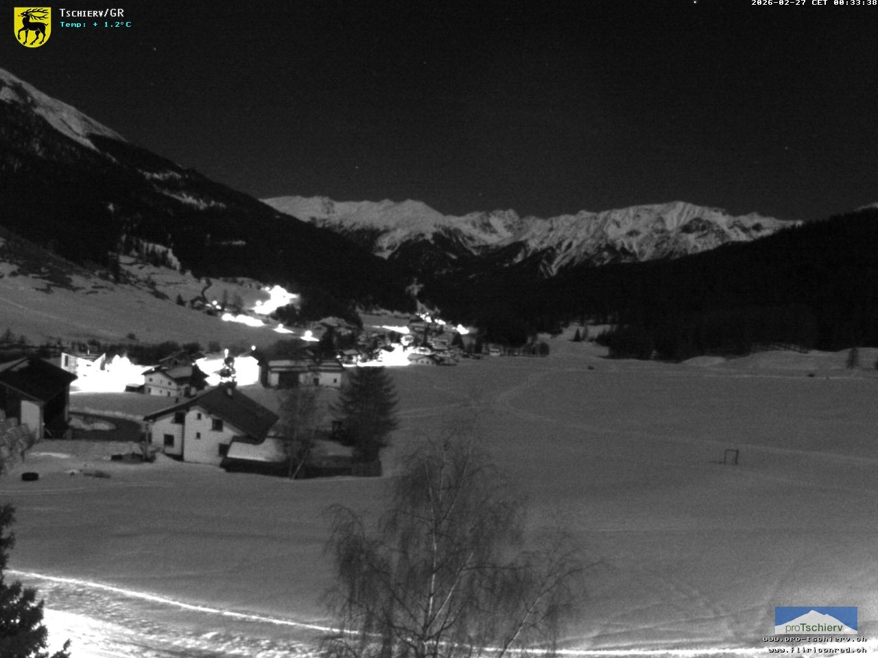 Archived image Webcam Village Tschierv