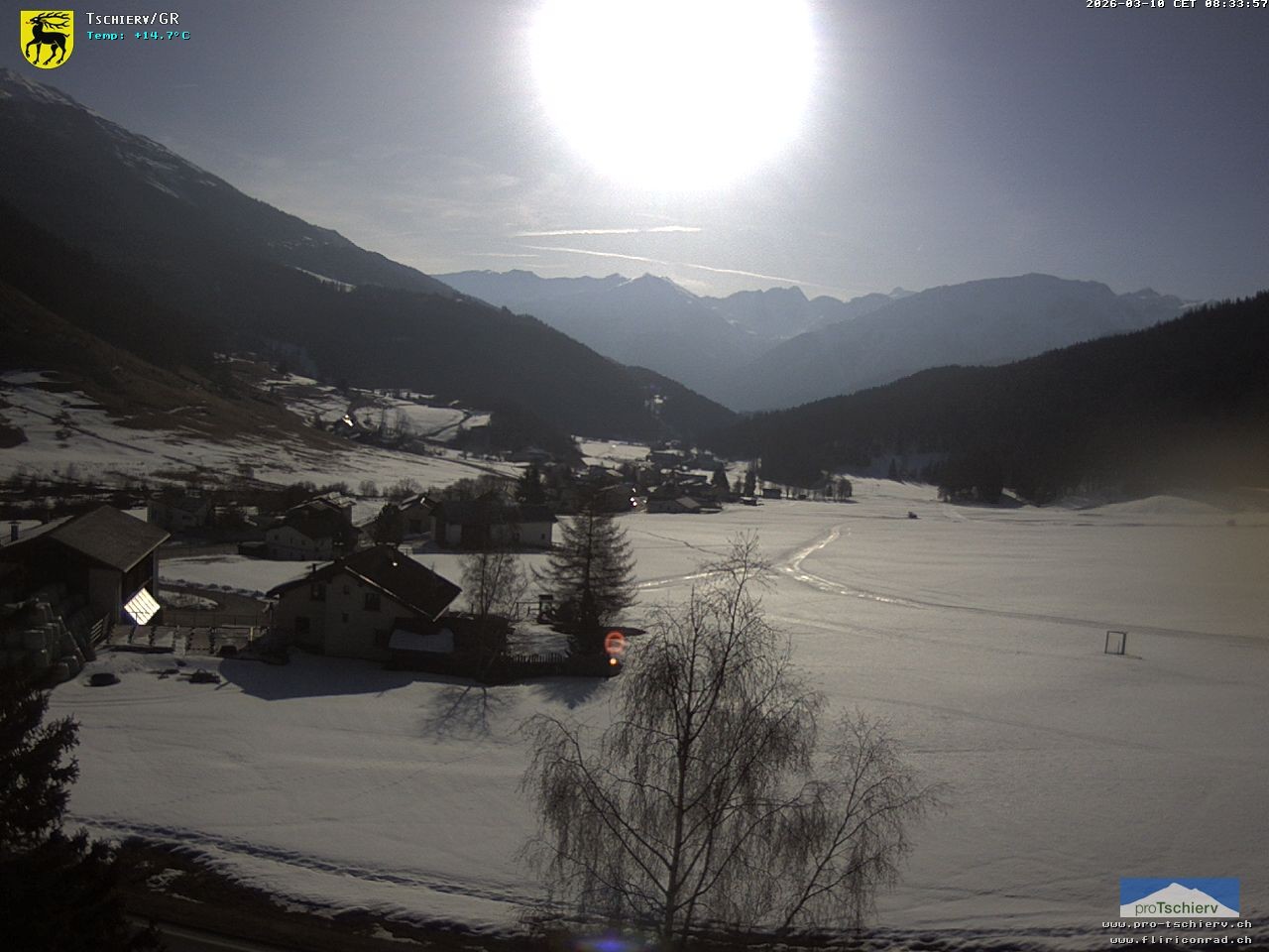 Archiv Foto Webcam Dorf Tschierv