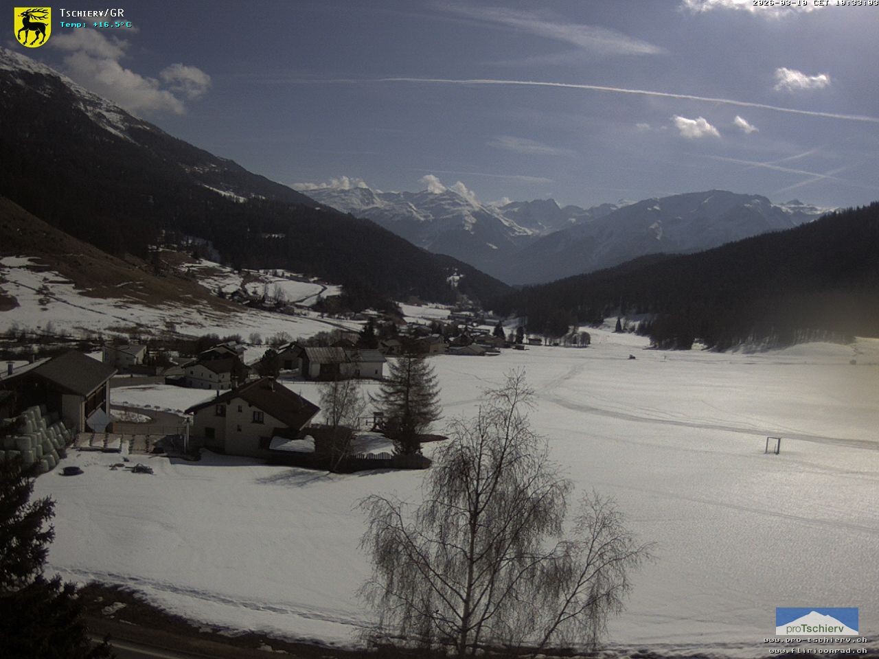 Archiv Foto Webcam Dorf Tschierv