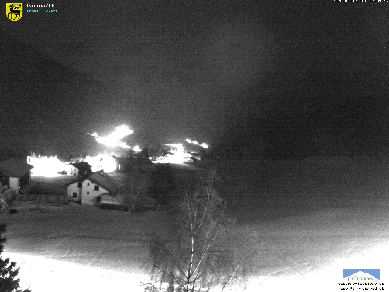 Archiv Foto Webcam Dorf Tschierv