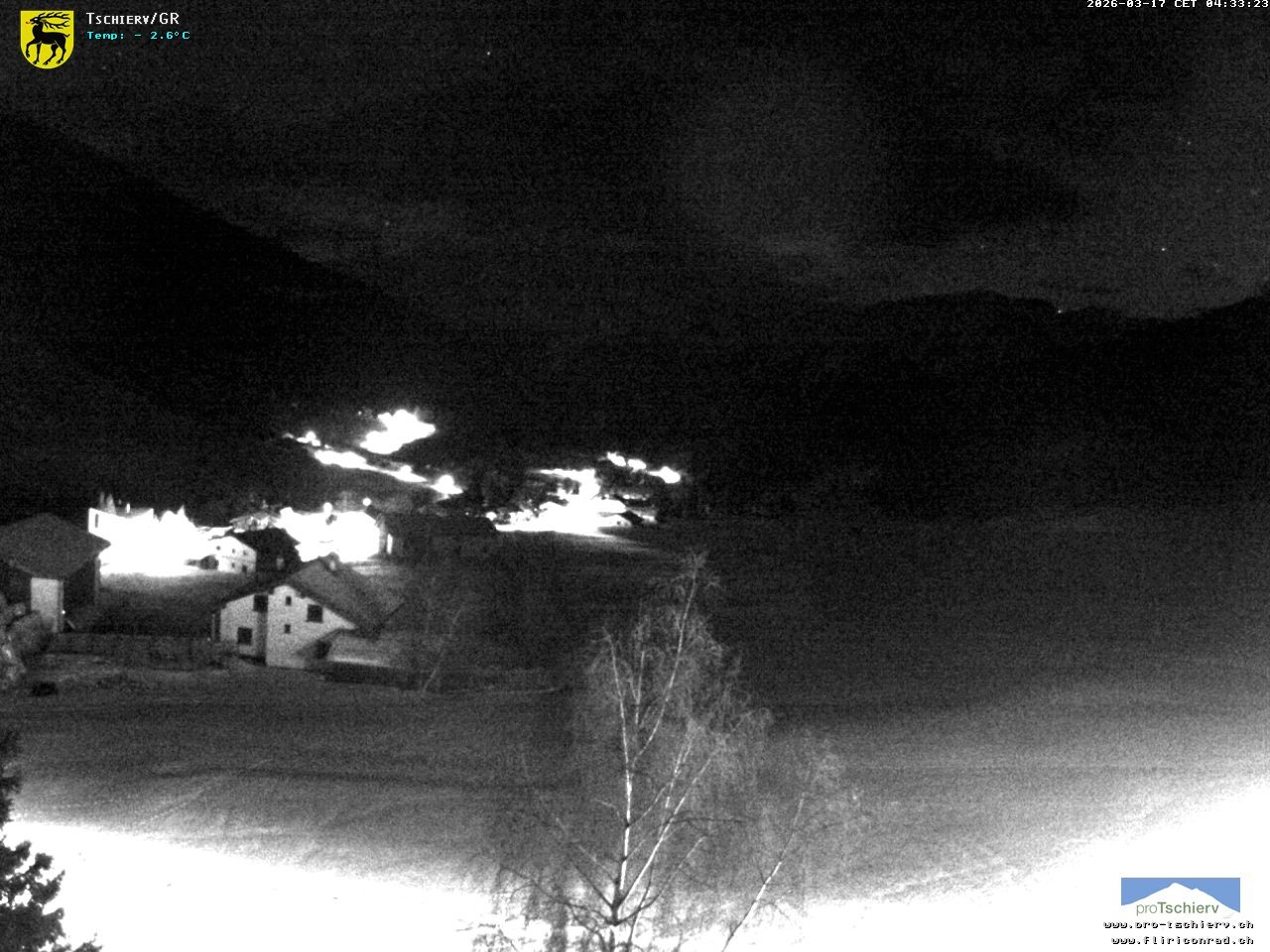 Archiv Foto Webcam Dorf Tschierv