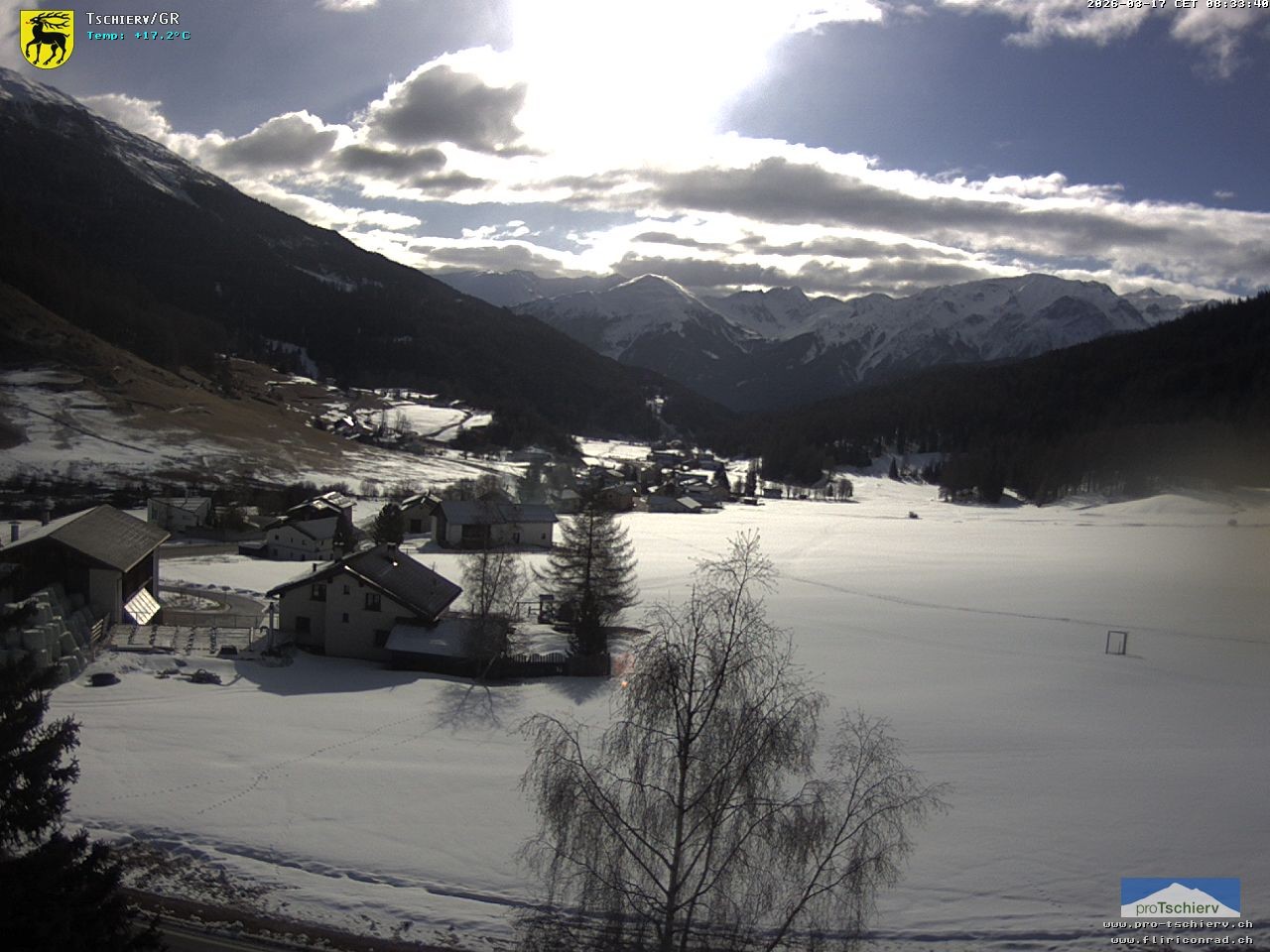 Archiv Foto Webcam Dorf Tschierv