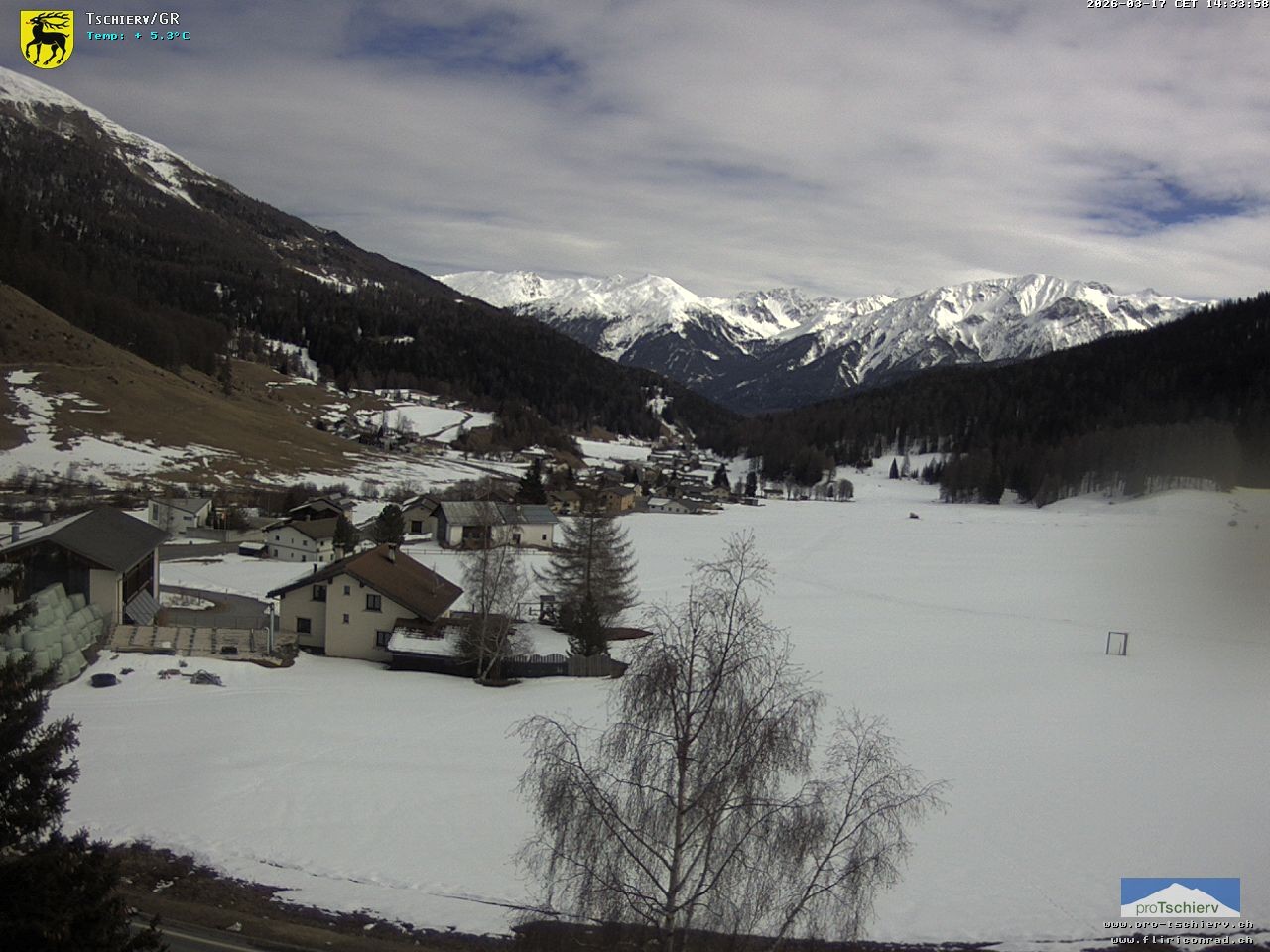 Archiv Foto Webcam Dorf Tschierv