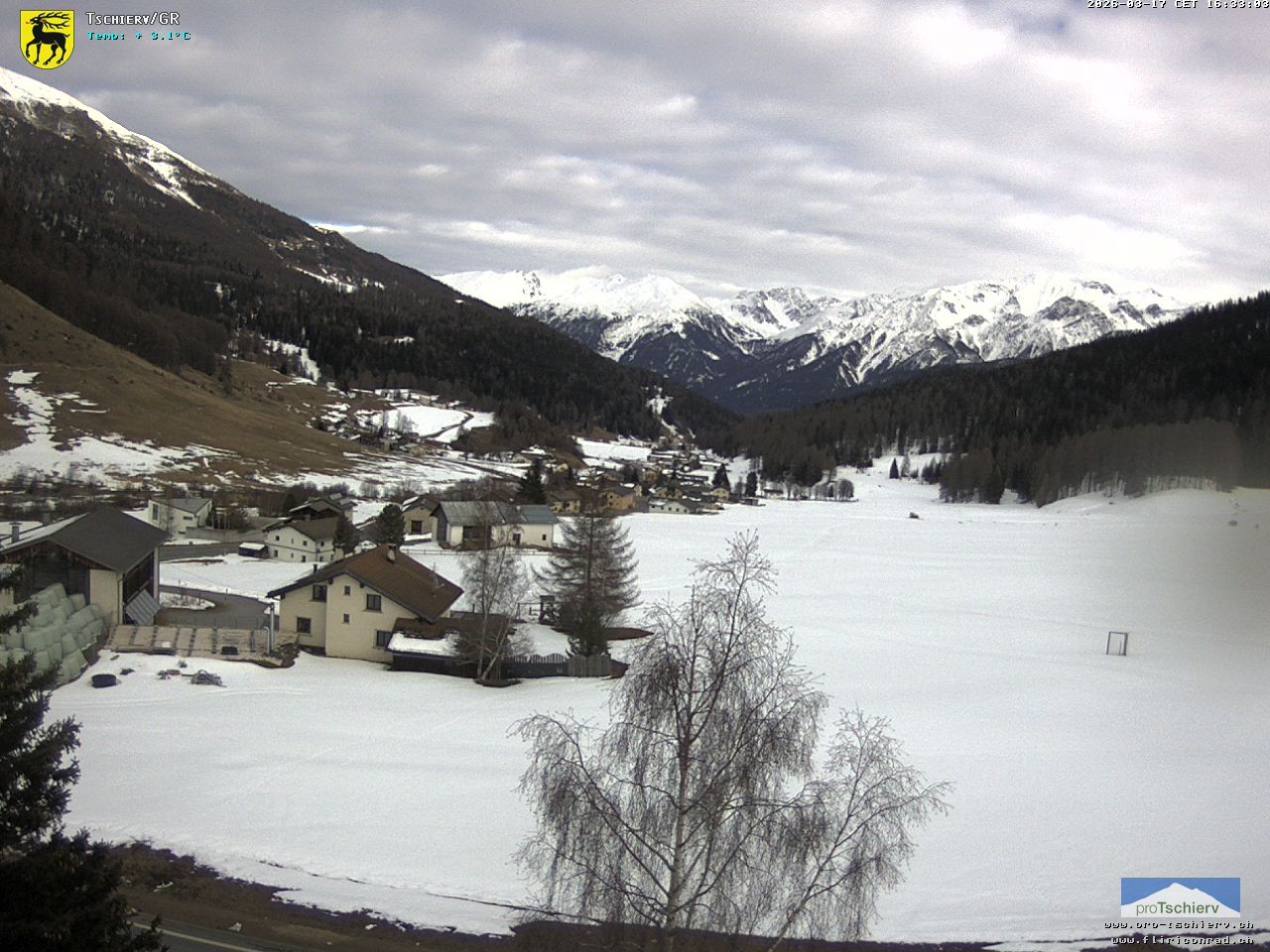 Archiv Foto Webcam Dorf Tschierv