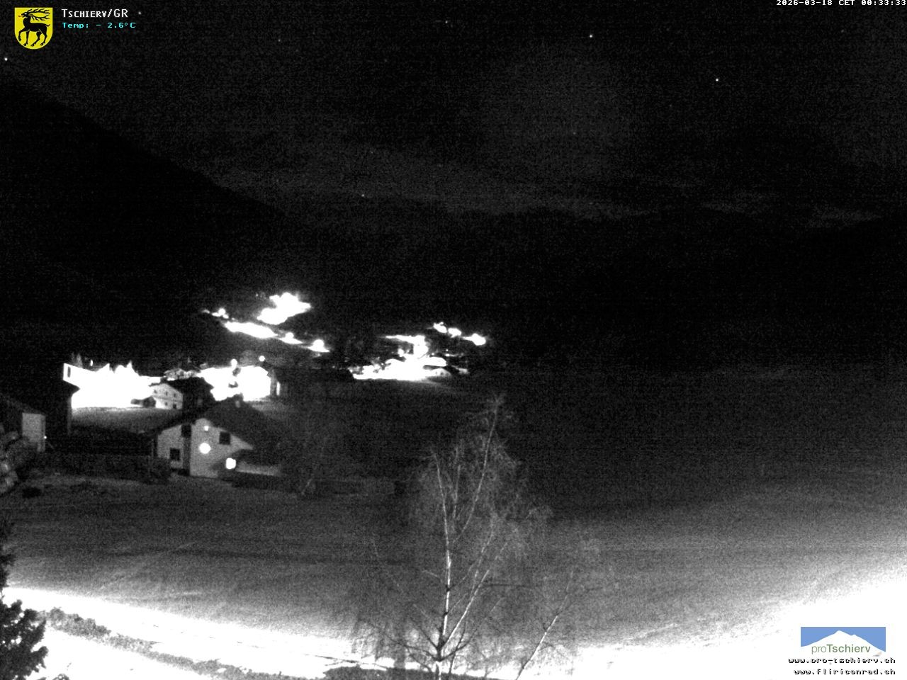 Archiv Foto Webcam Dorf Tschierv