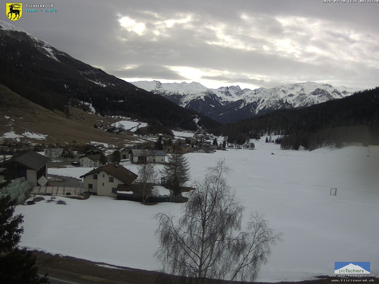 Archiv Foto Webcam Dorf Tschierv