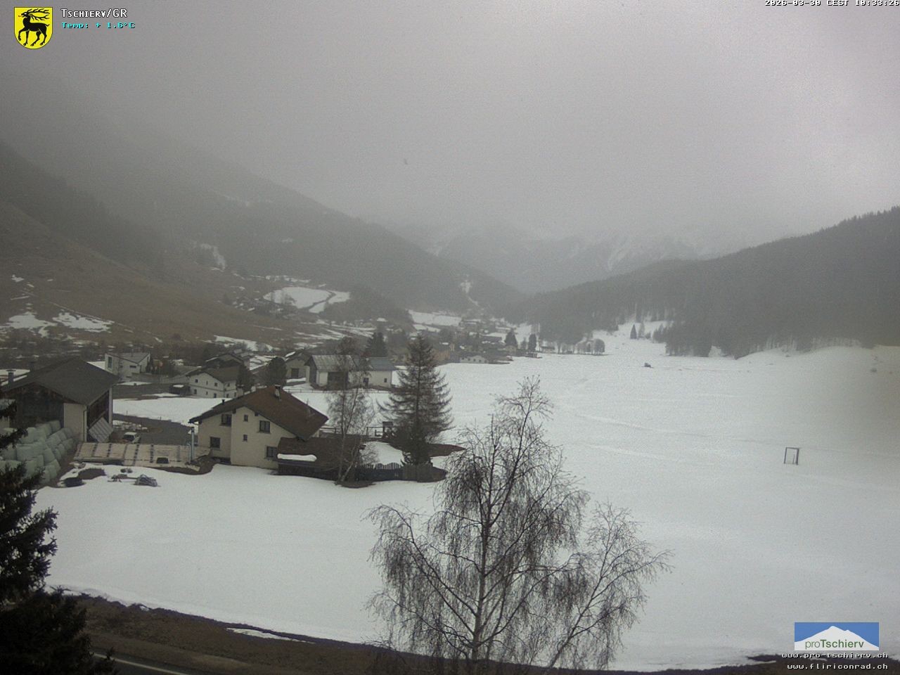 Archiv Foto Webcam Dorf Tschierv