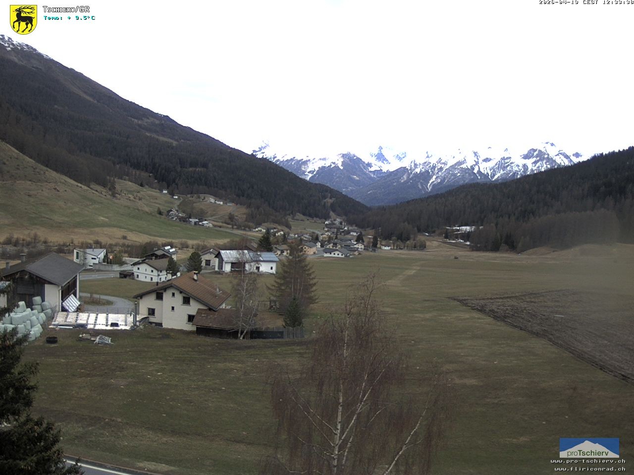 Archiv Foto Webcam Dorf Tschierv