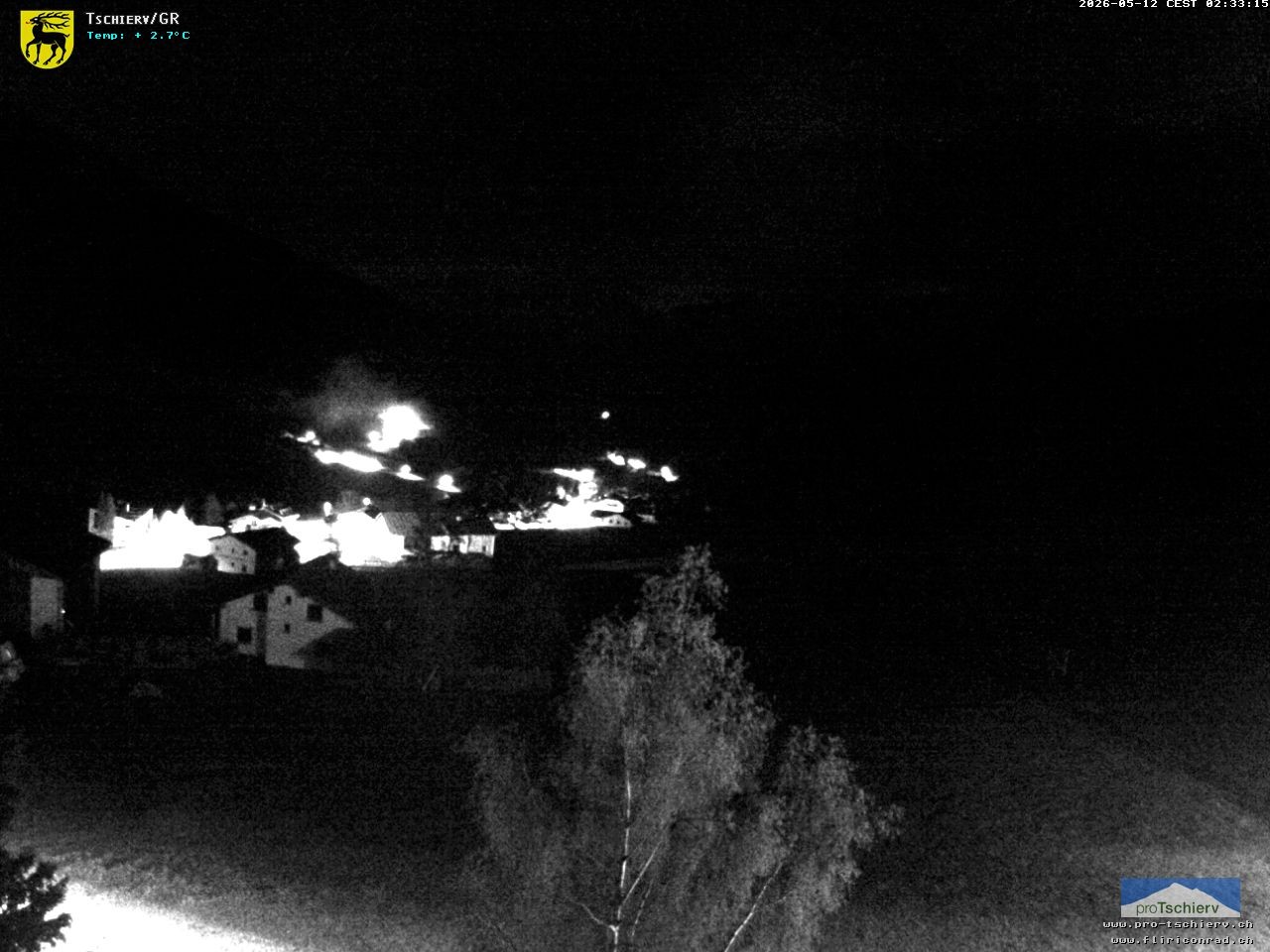 Archiv Foto Webcam Dorf Tschierv