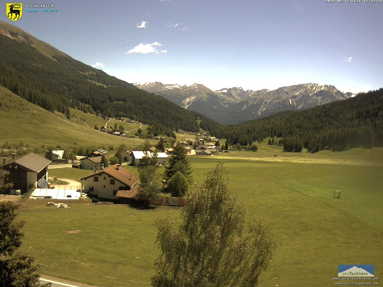 Archived image Webcam Village Tschierv