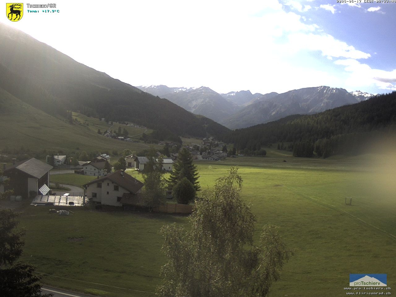 Archived image Webcam Village Tschierv