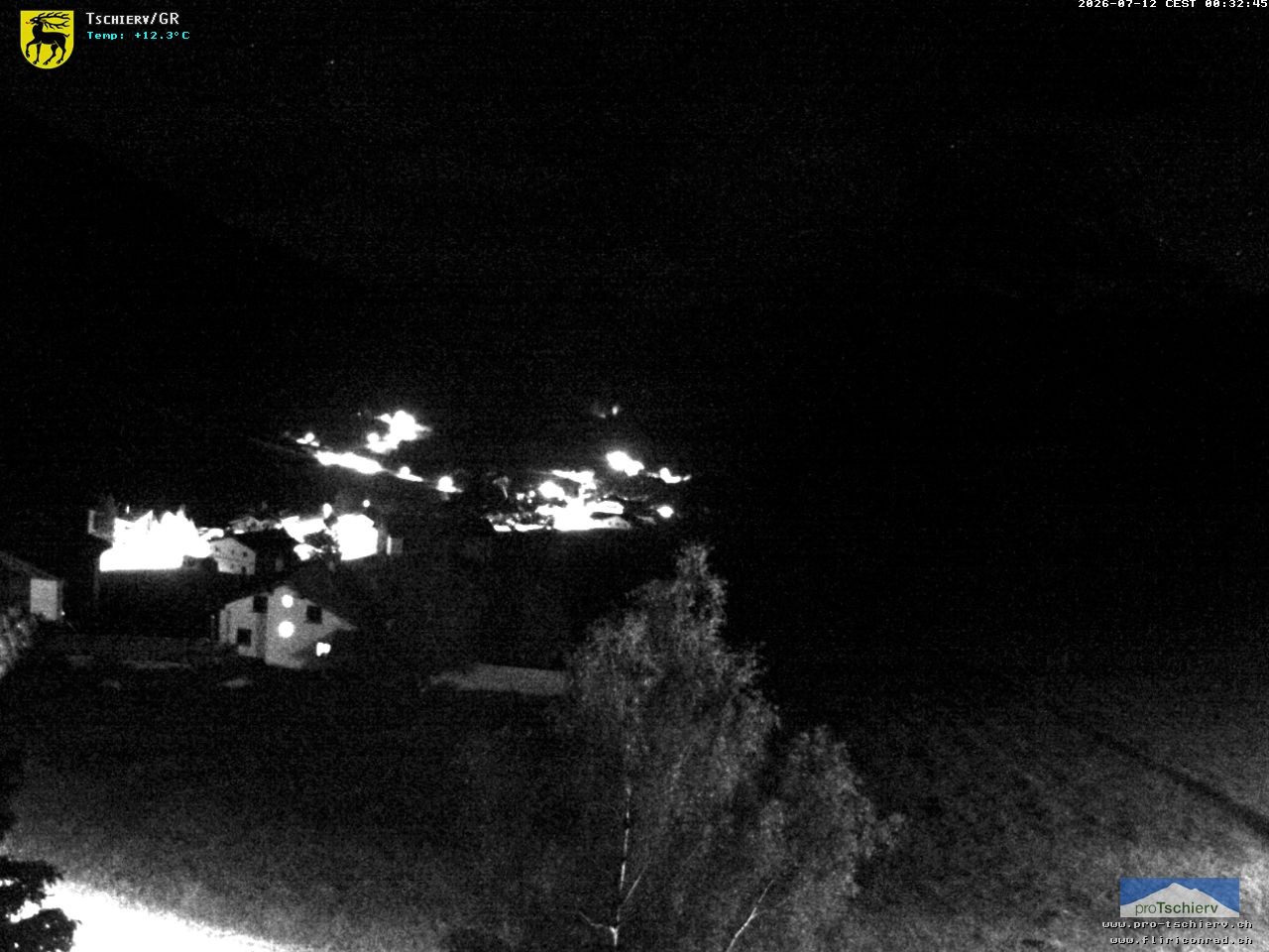 Archived image Webcam Village Tschierv