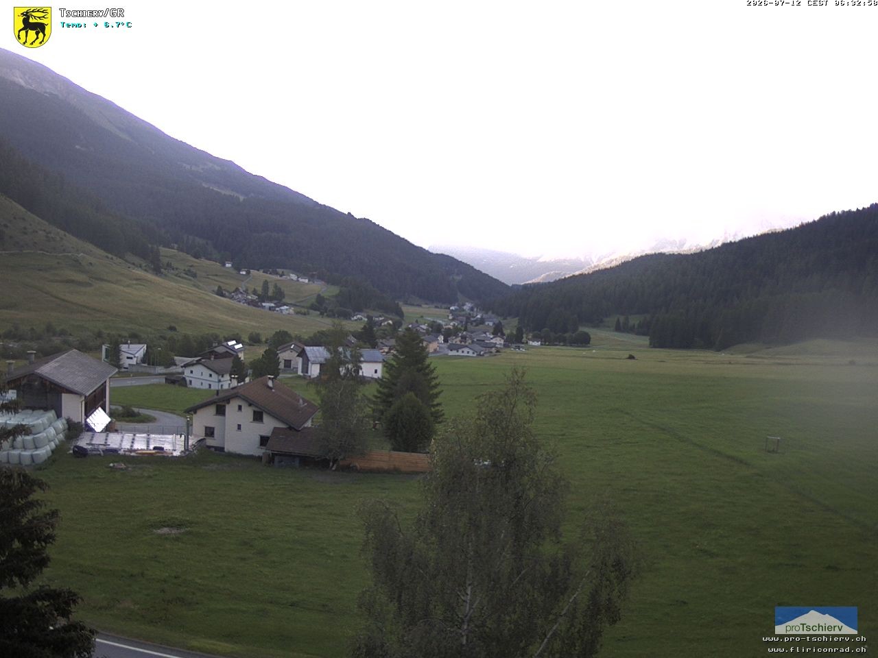Archived image Webcam Village Tschierv