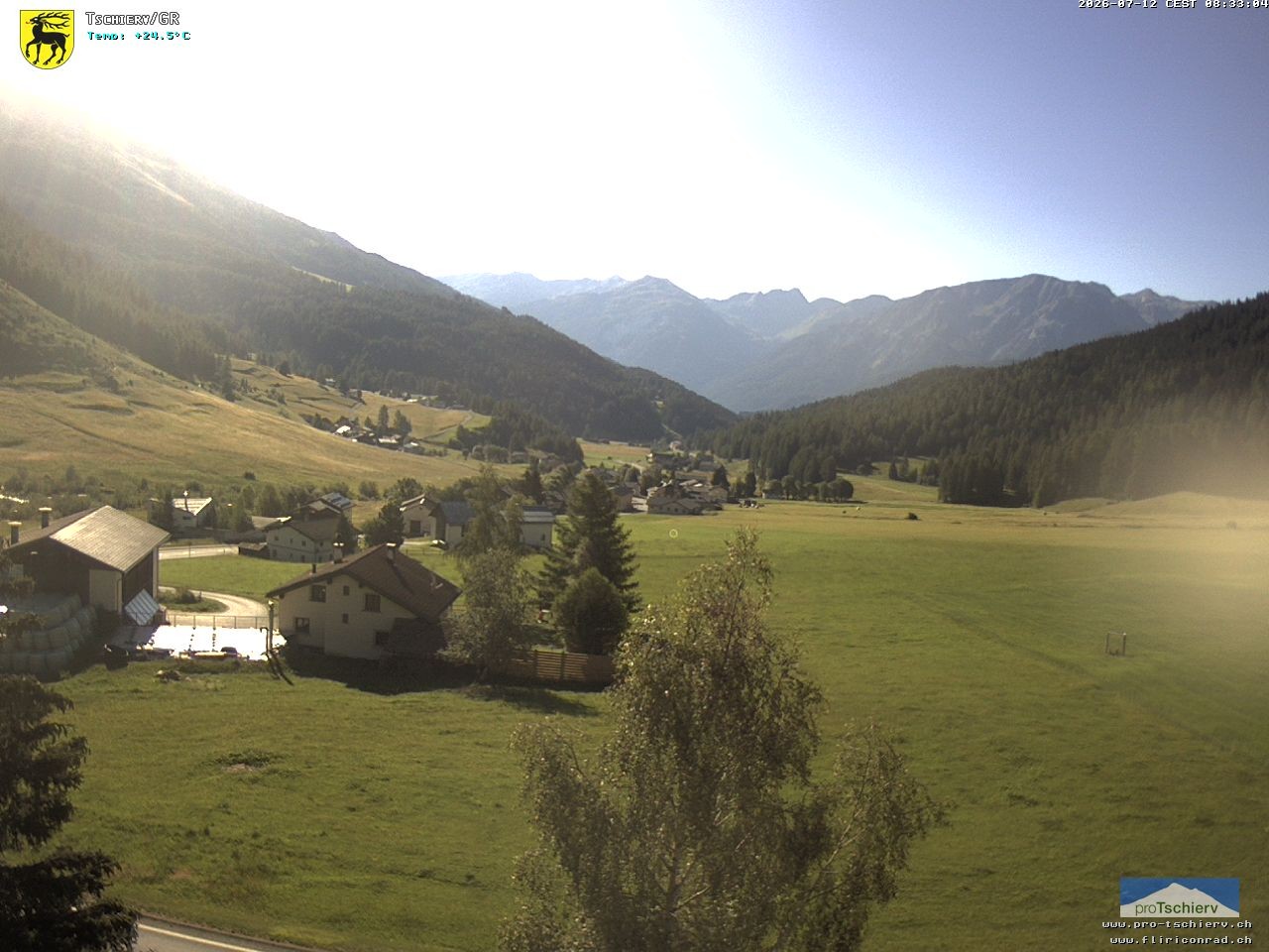 Archived image Webcam Village Tschierv