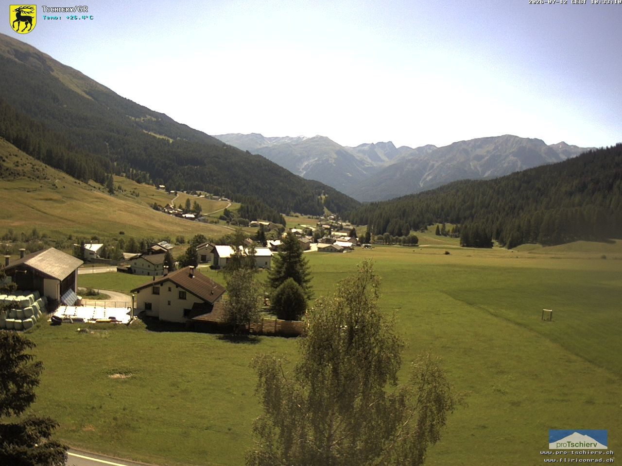 Archived image Webcam Village Tschierv